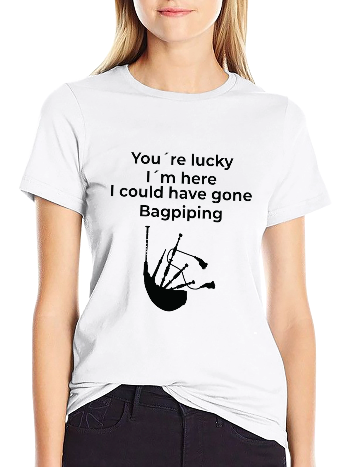 Funny Bagpiping T-Shirt