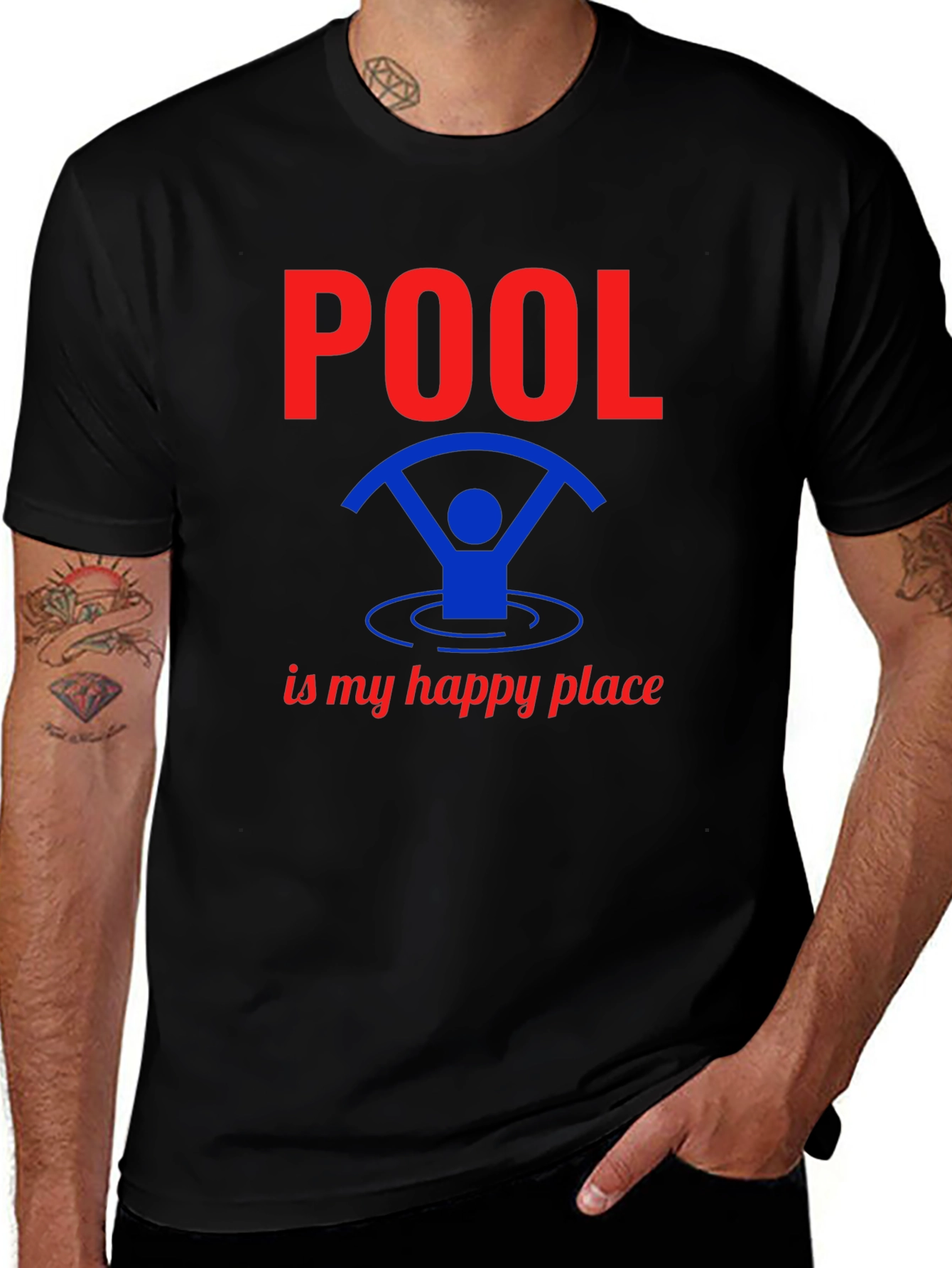 Pool is My Happy Place T-Shirt