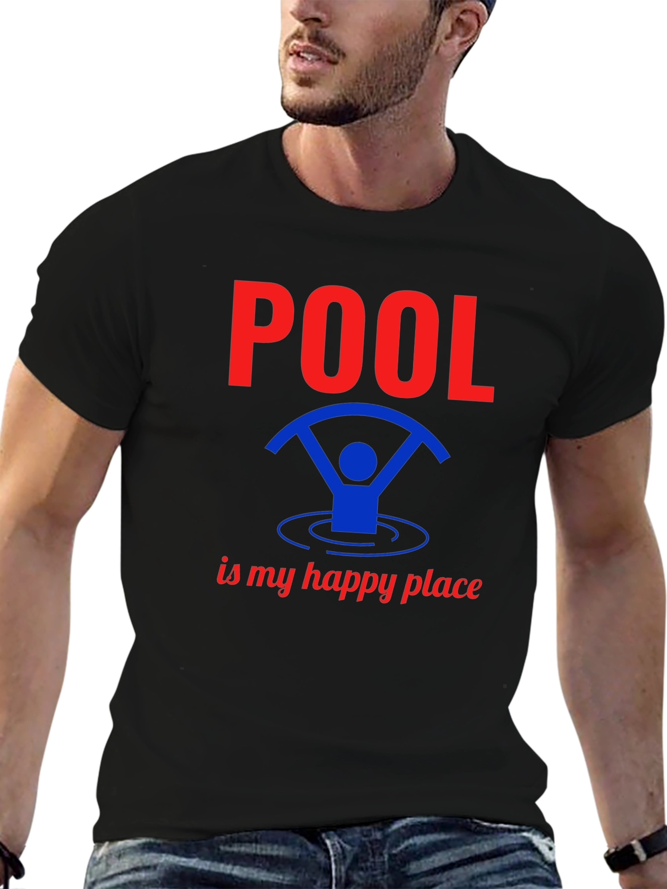 Pool is My Happy Place T-Shirt