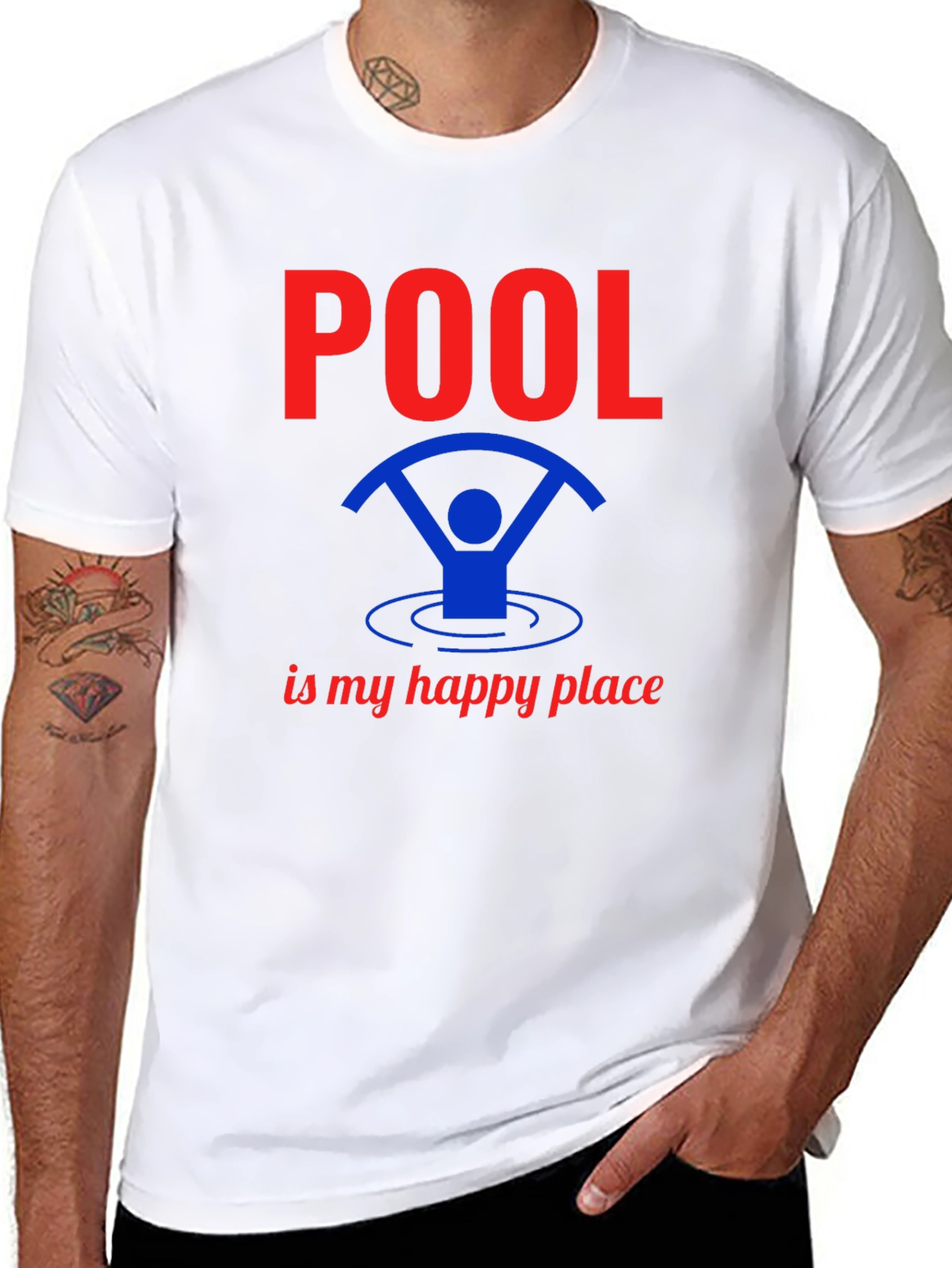 Pool is My Happy Place T-Shirt