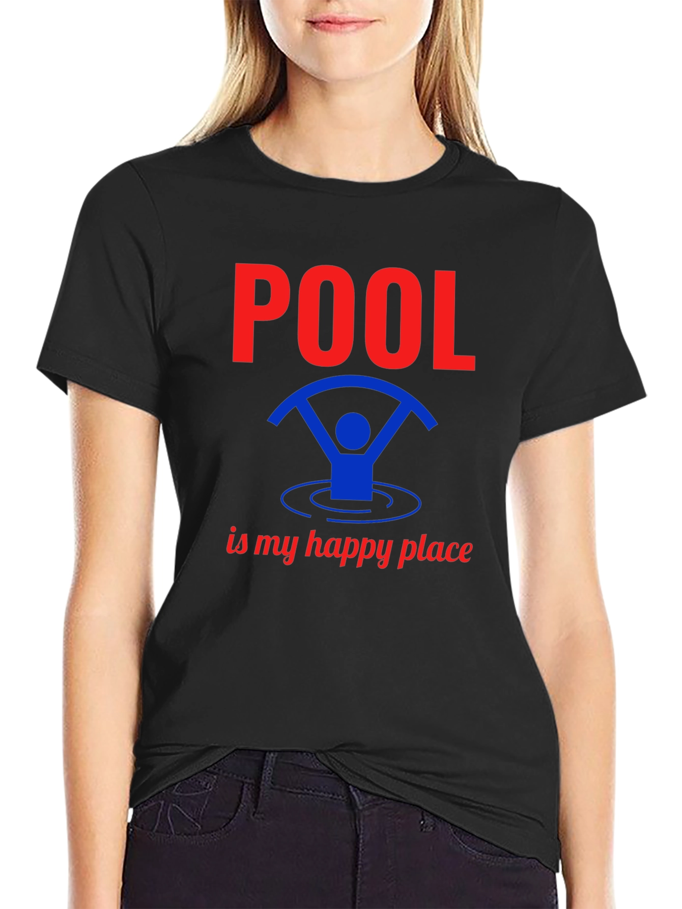 Pool is My Happy Place T-Shirt