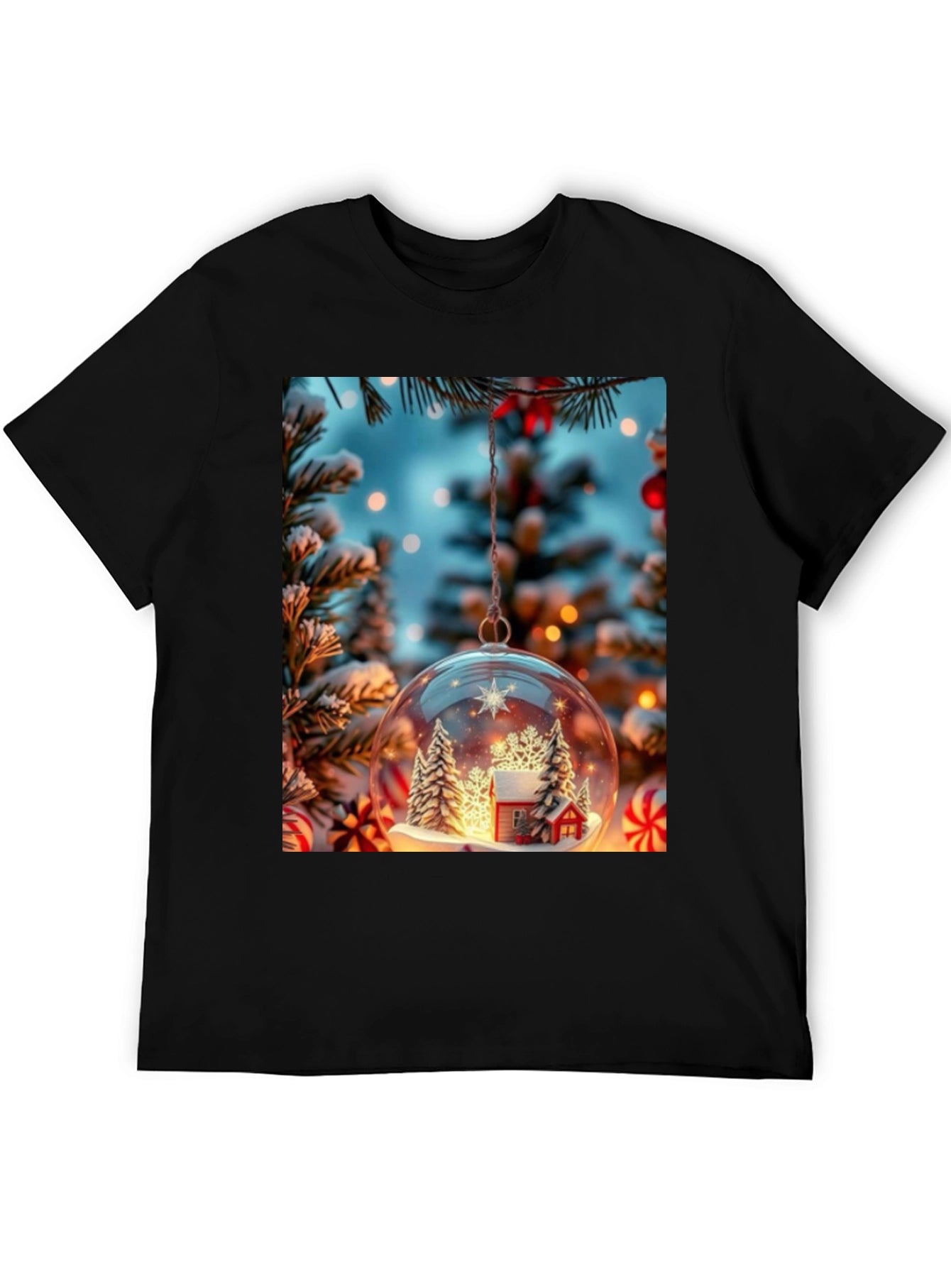Christmas Snow Globe T-Shirt