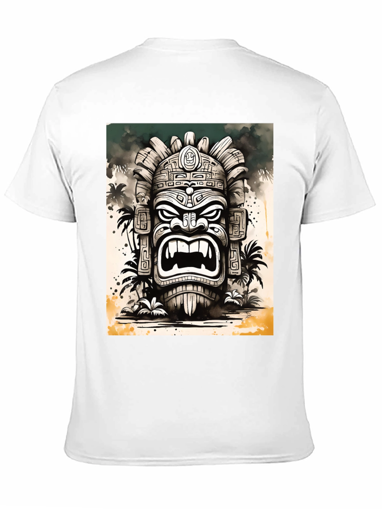 Tiki God Graphic Tee - Island Style