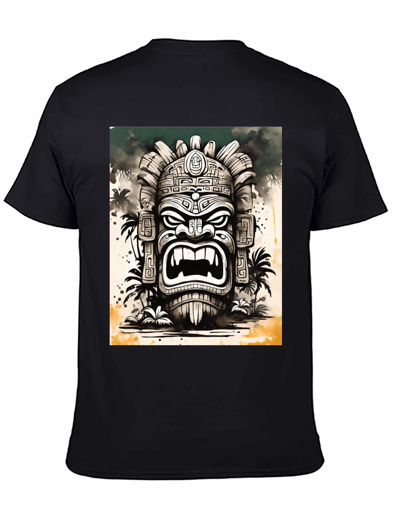 Tiki God Graphic Tee - Island Style