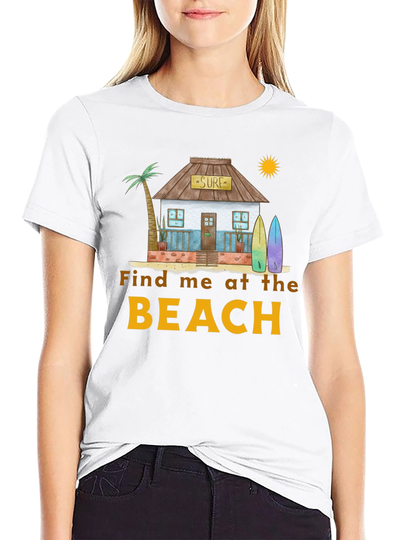 Find Me at the Beach T-Shirt