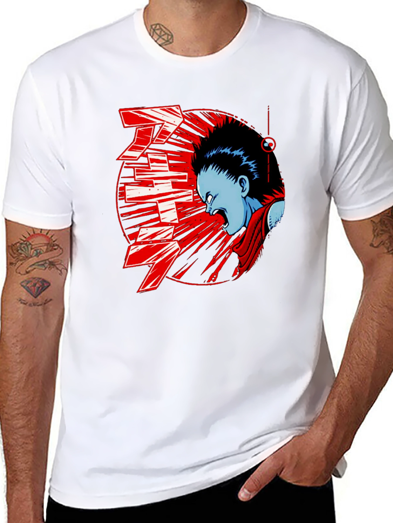 Akira Inspired T-Shirt - Sci-Fi Graphic Tee