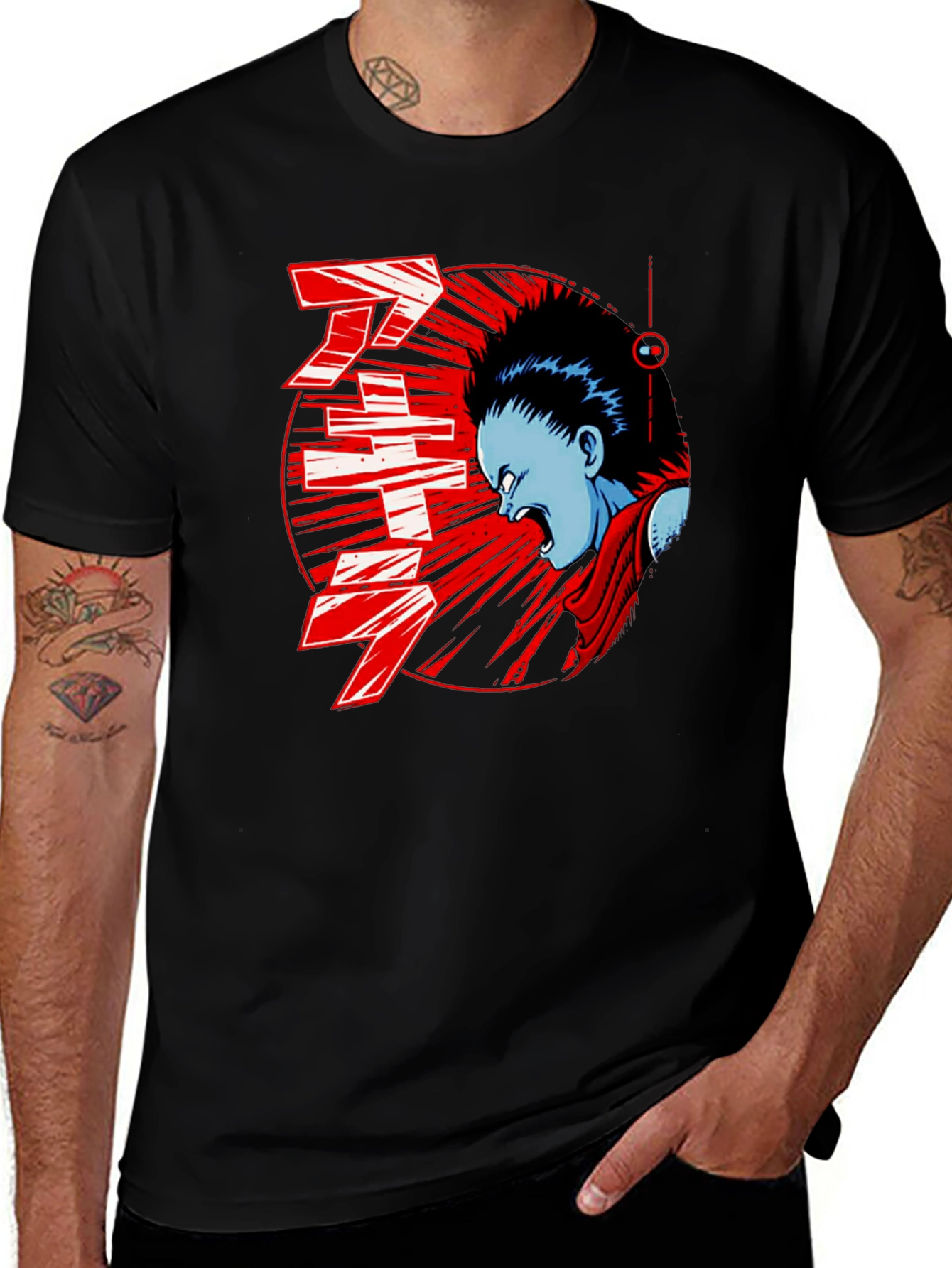 Akira Inspired T-Shirt - Sci-Fi Graphic Tee