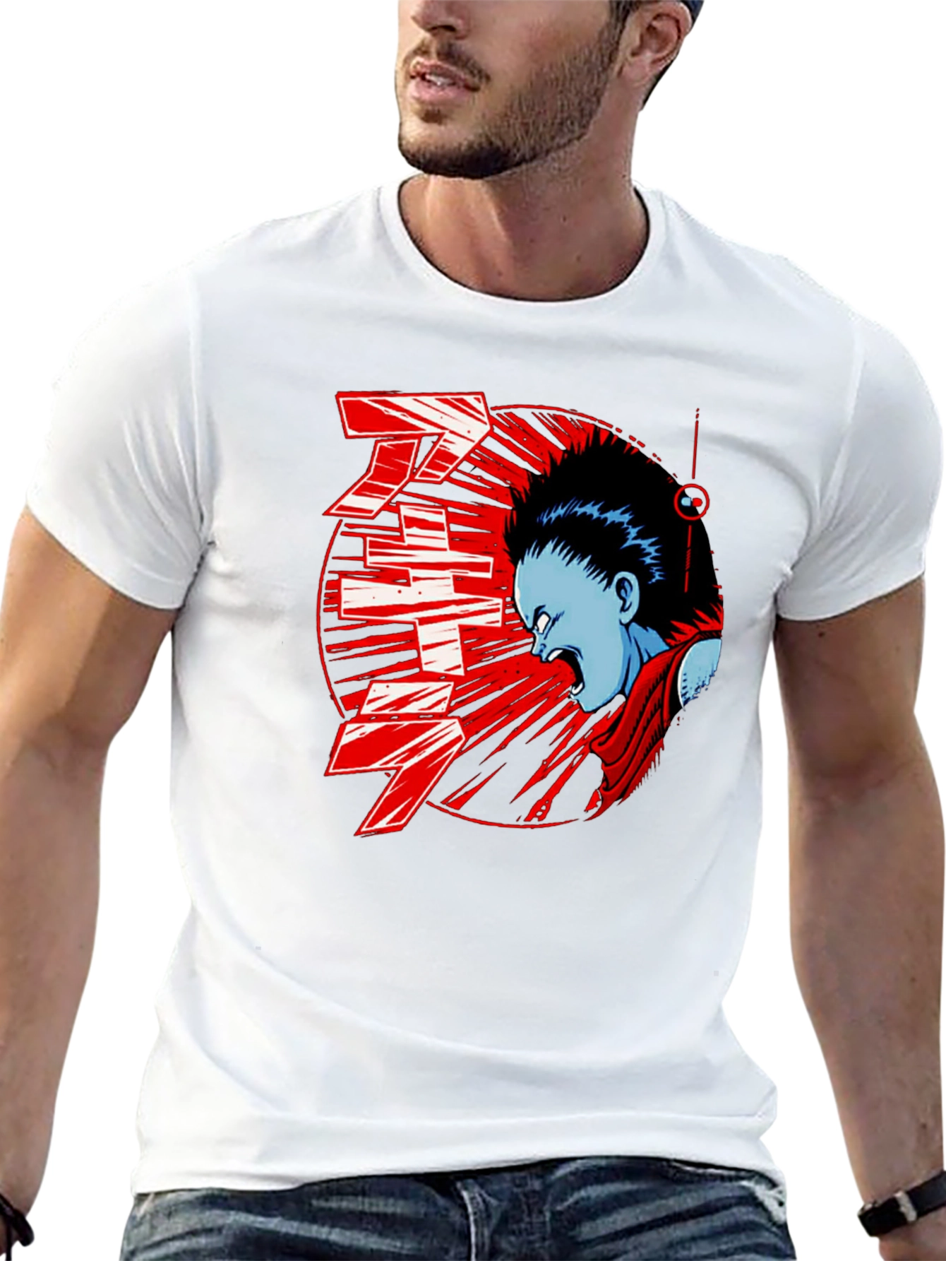 Akira Inspired T-Shirt - Sci-Fi Graphic Tee