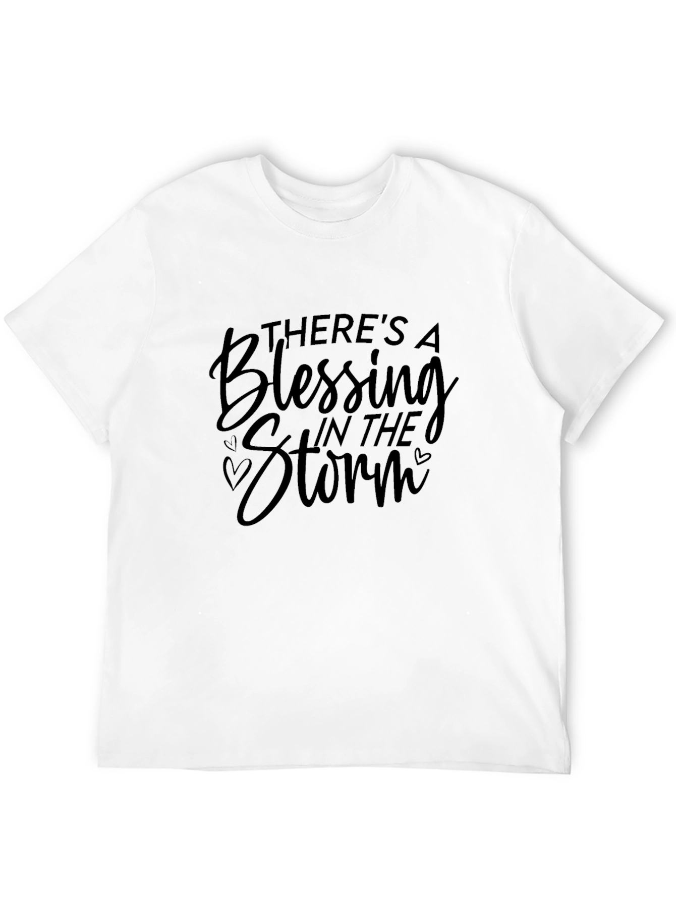 Blessing In The Storm Black T-Shirt