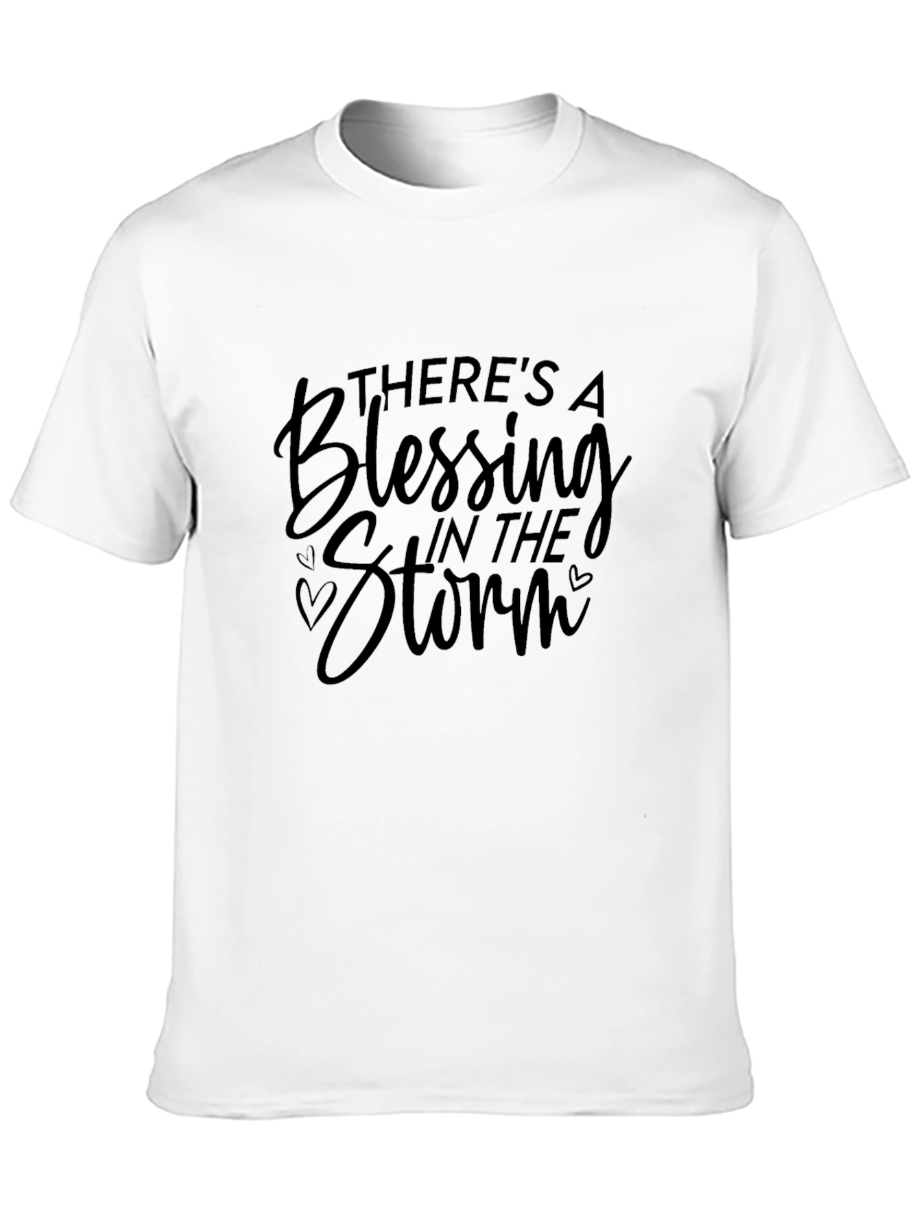 Blessing In The Storm Black T-Shirt