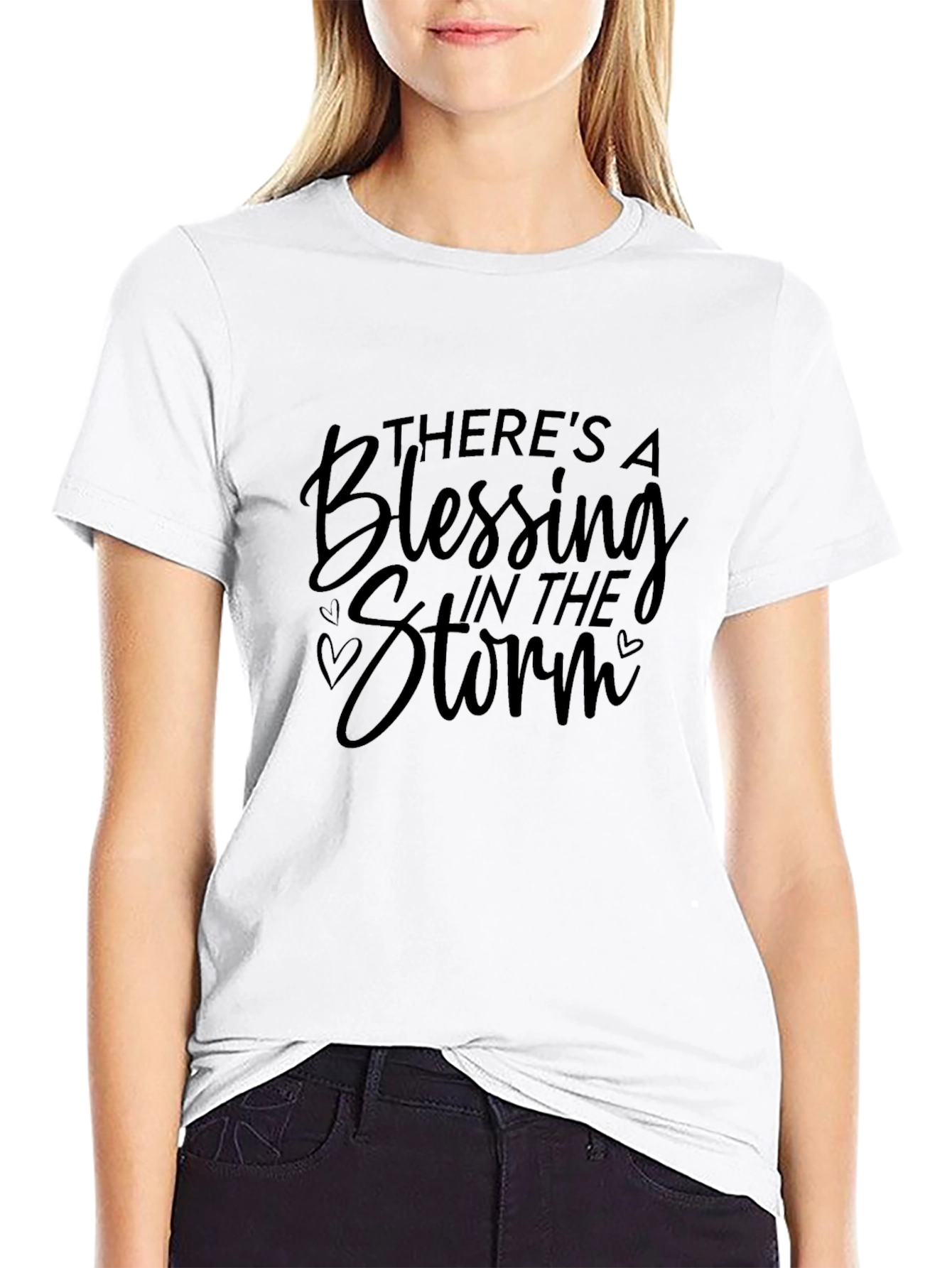 Blessing In The Storm Black T-Shirt