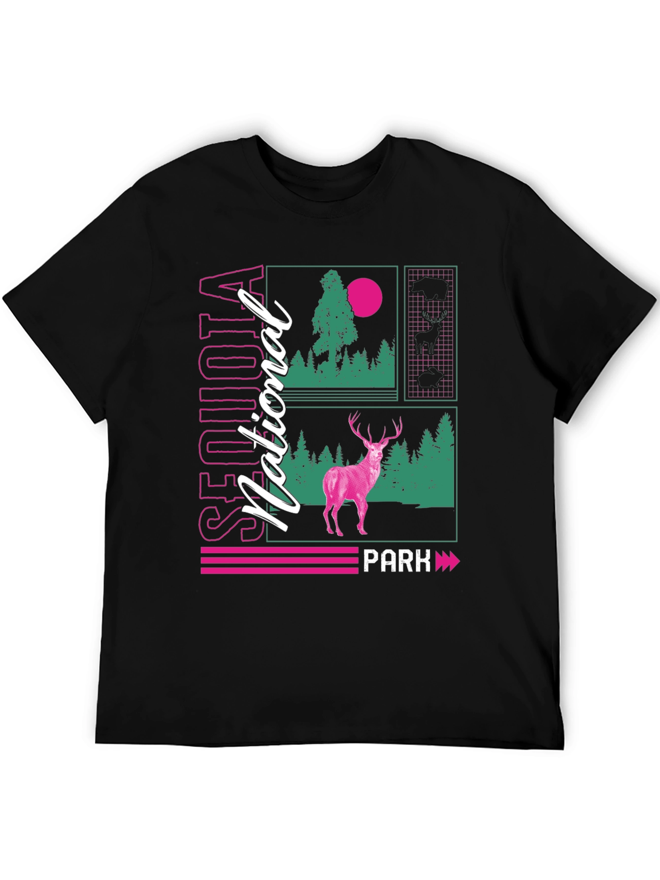 Sequoia National Park Deer Graphic Tee