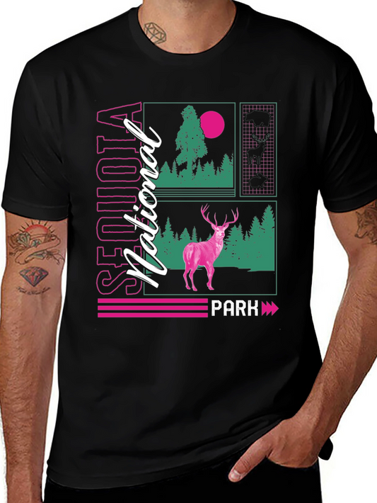 Sequoia National Park Deer Graphic Tee