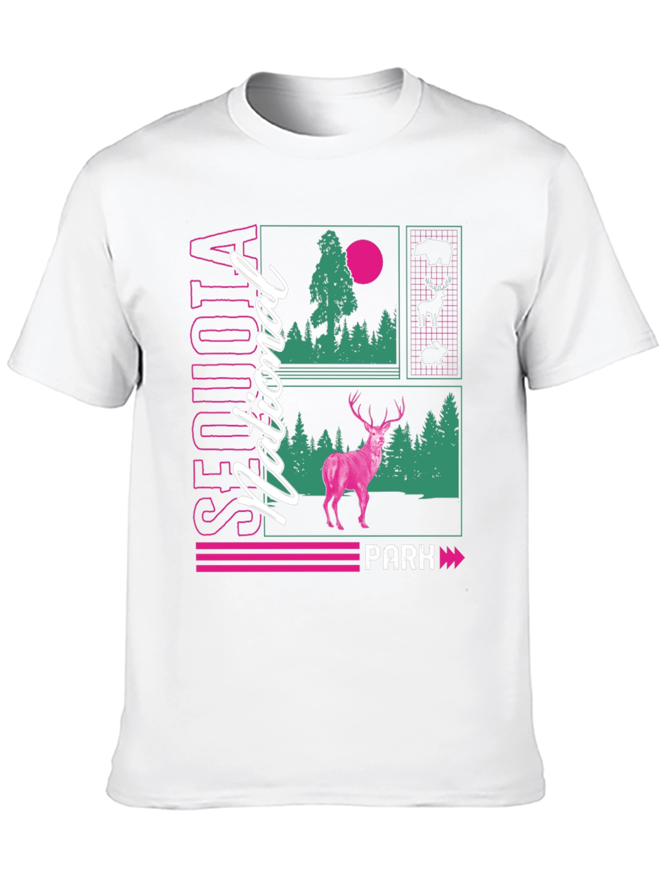 Sequoia National Park Deer Graphic Tee
