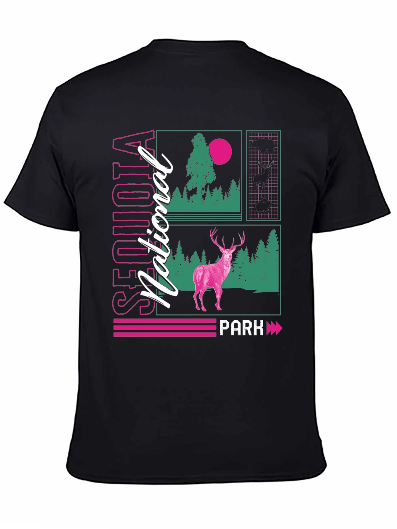 Sequoia National Park Deer Graphic Tee