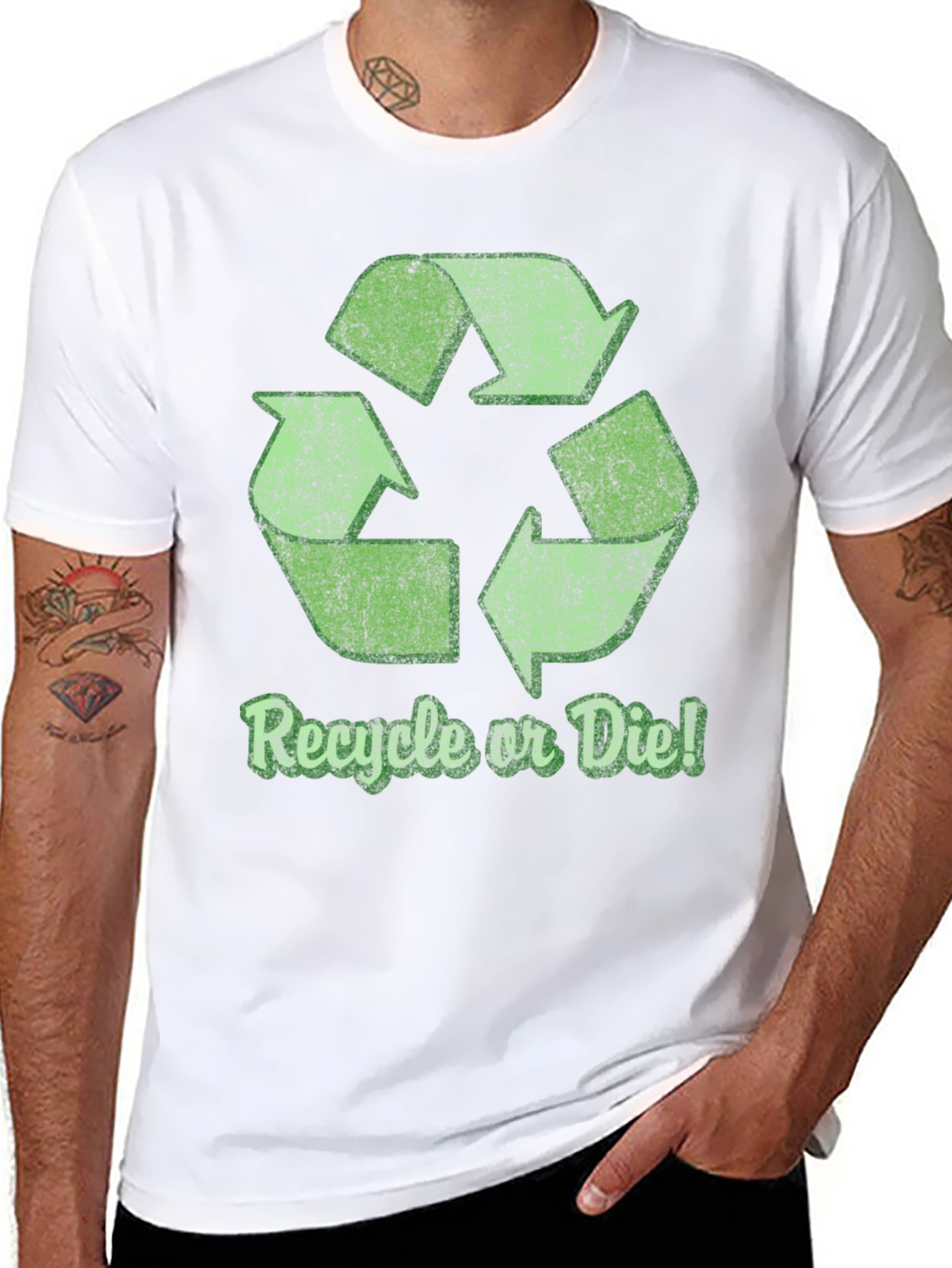 Recycle or Die T-Shirt - Eco-Friendly Fashion