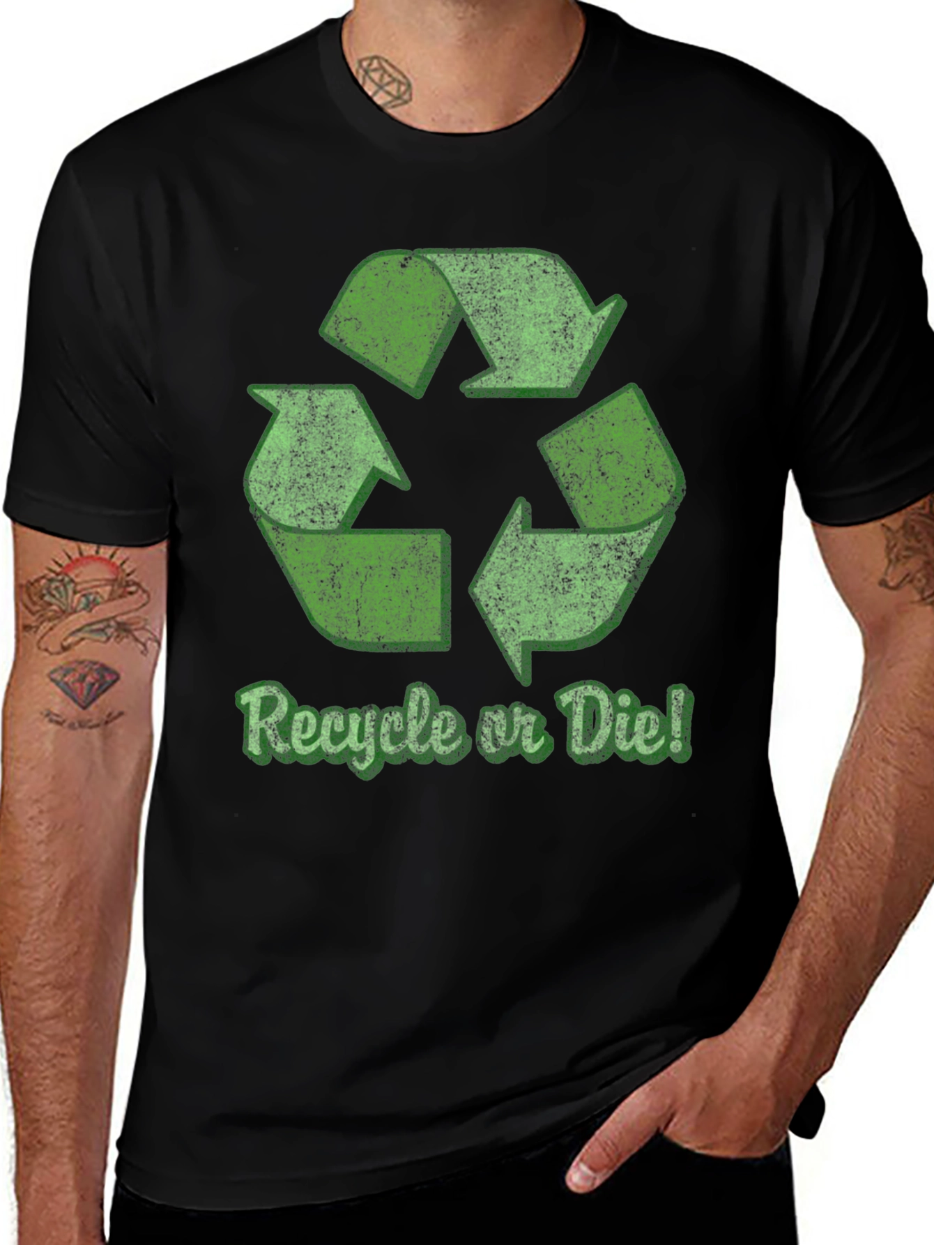 Recycle or Die T-Shirt - Eco-Friendly Fashion