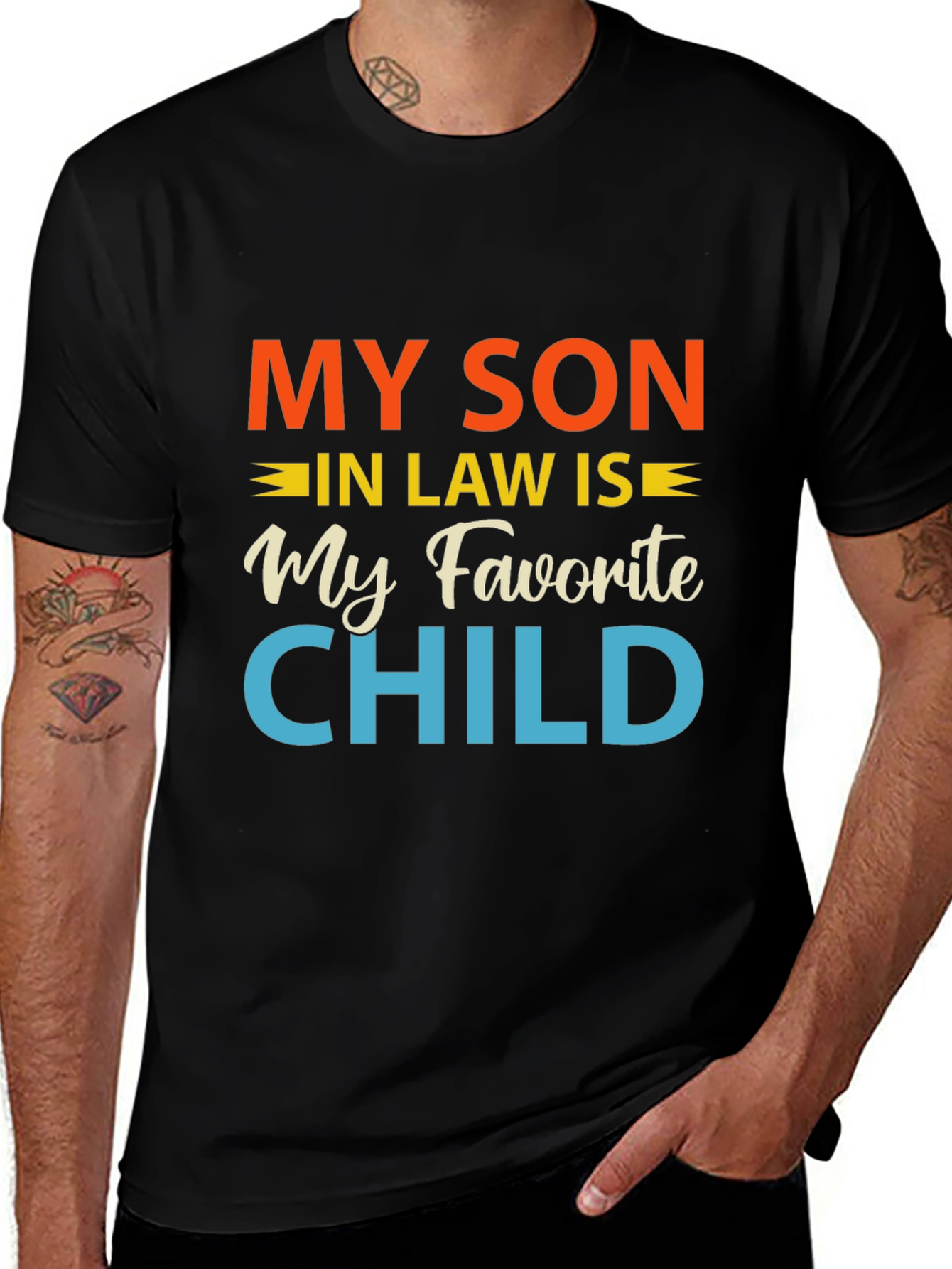 Funny My Son-In-Law Is My Favorite Child T-Shirt