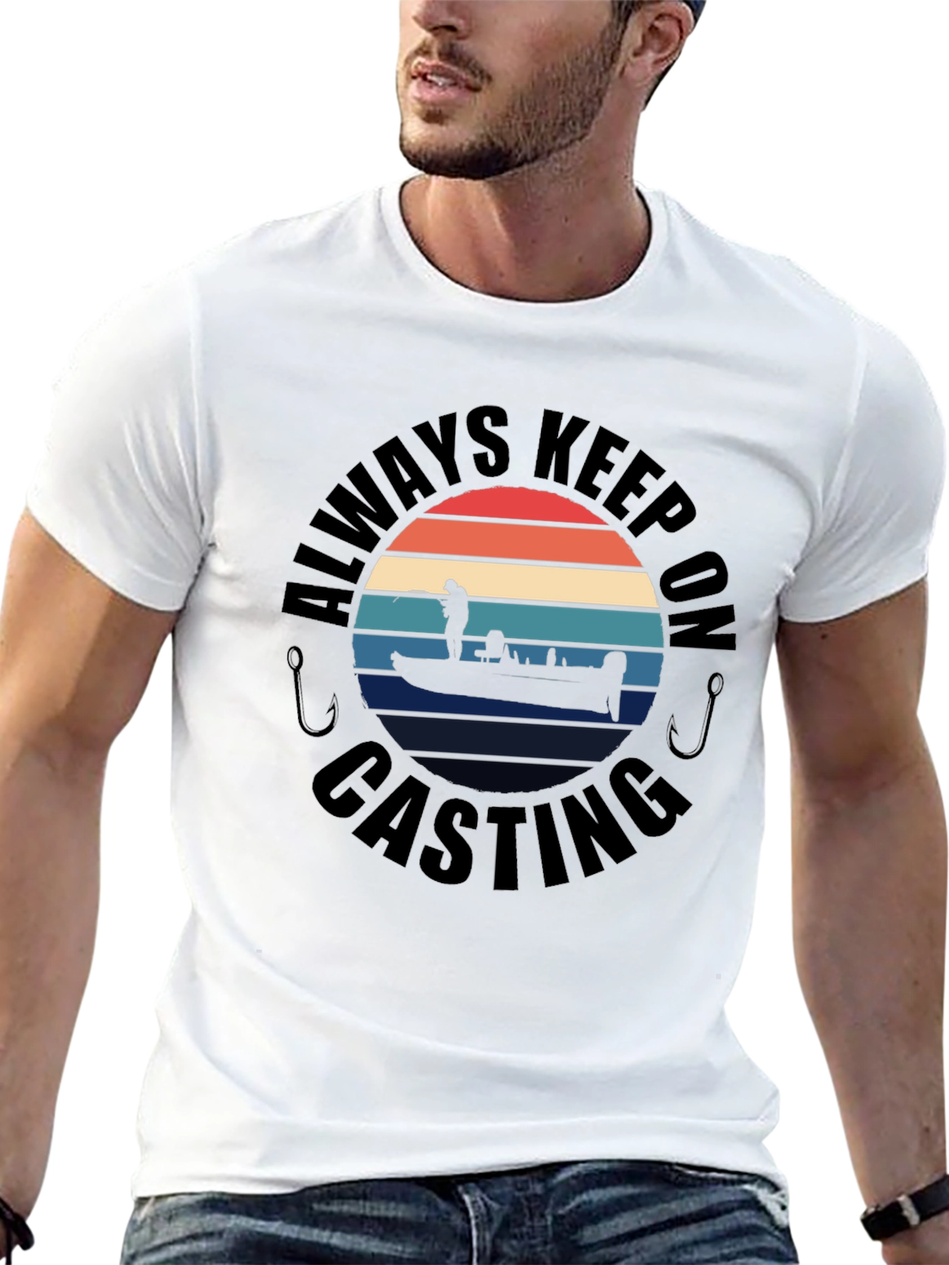 Always Keep On Casting Fishing T-Shirt