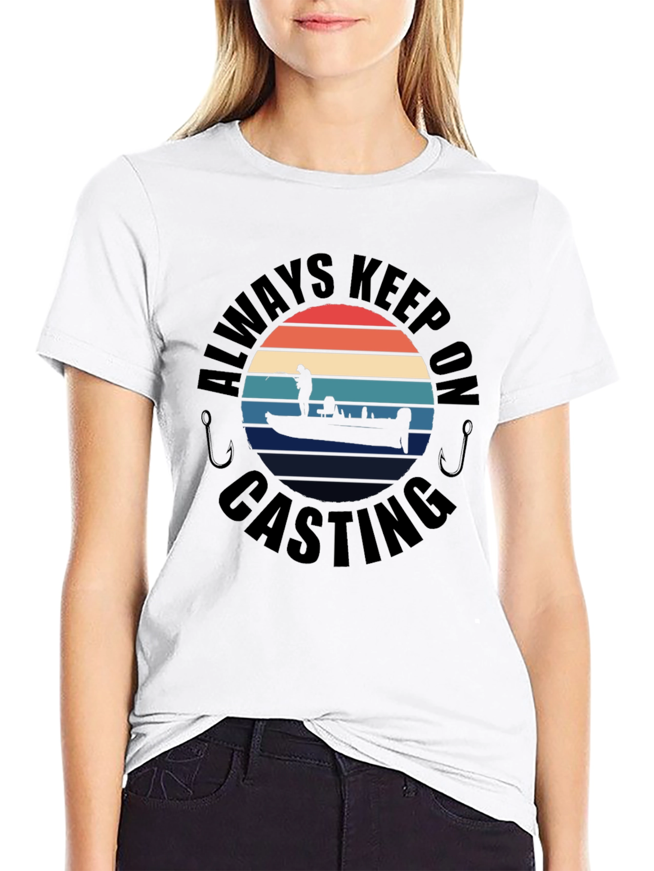 Always Keep On Casting Fishing T-Shirt