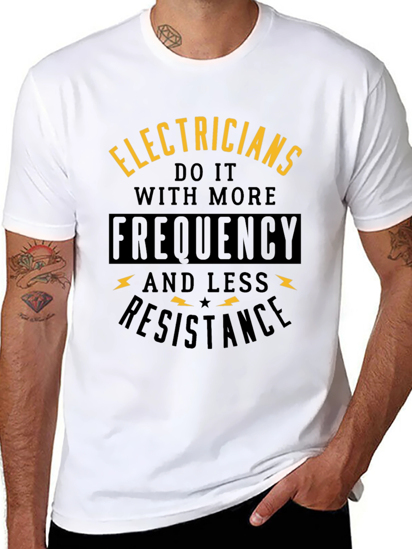 Electricians Do It With More Frequency T-Shirt