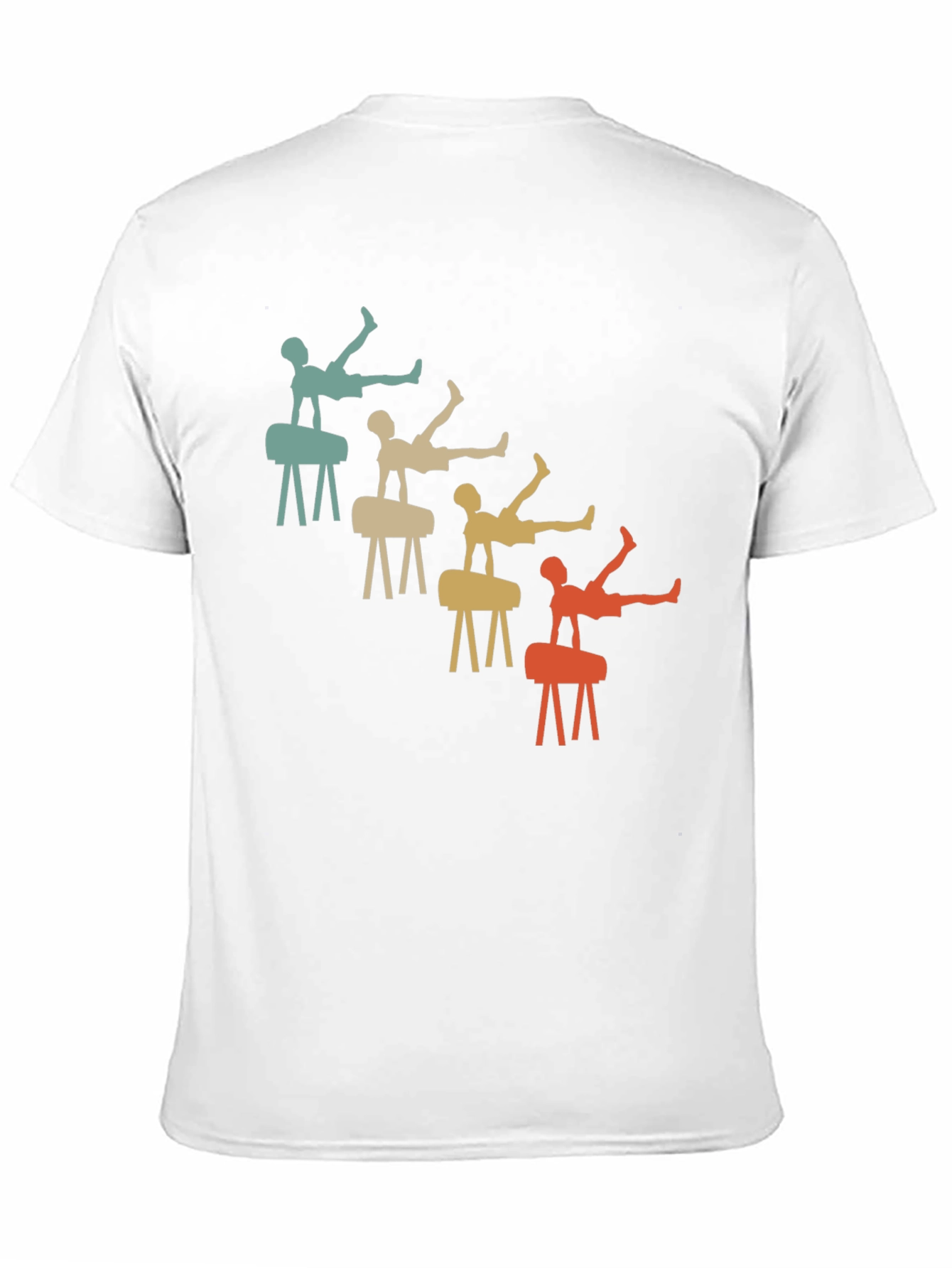 Retro Gymnastics T-Shirt Pommel Horse Tee