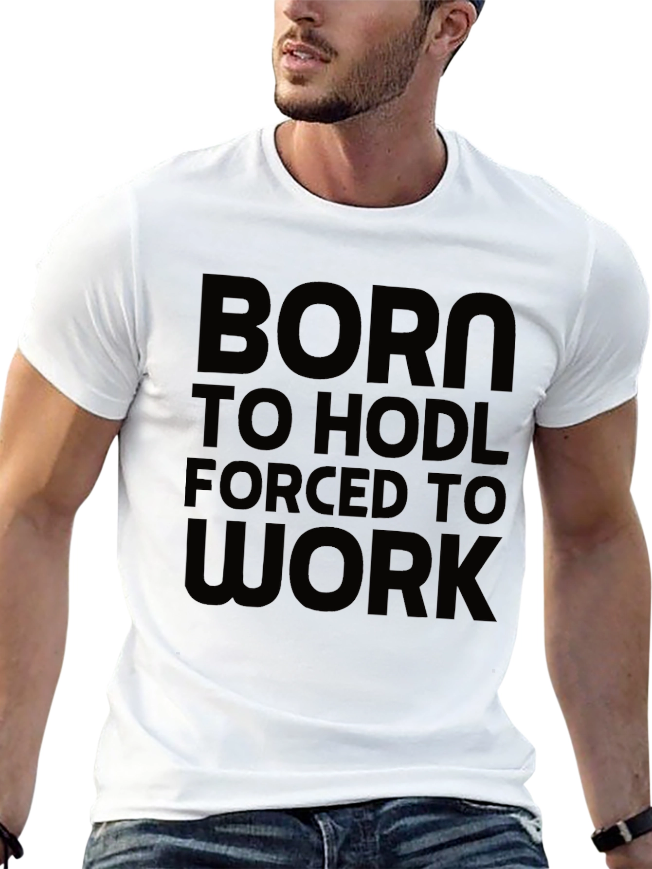 Born to HODL Crypto T-Shirt