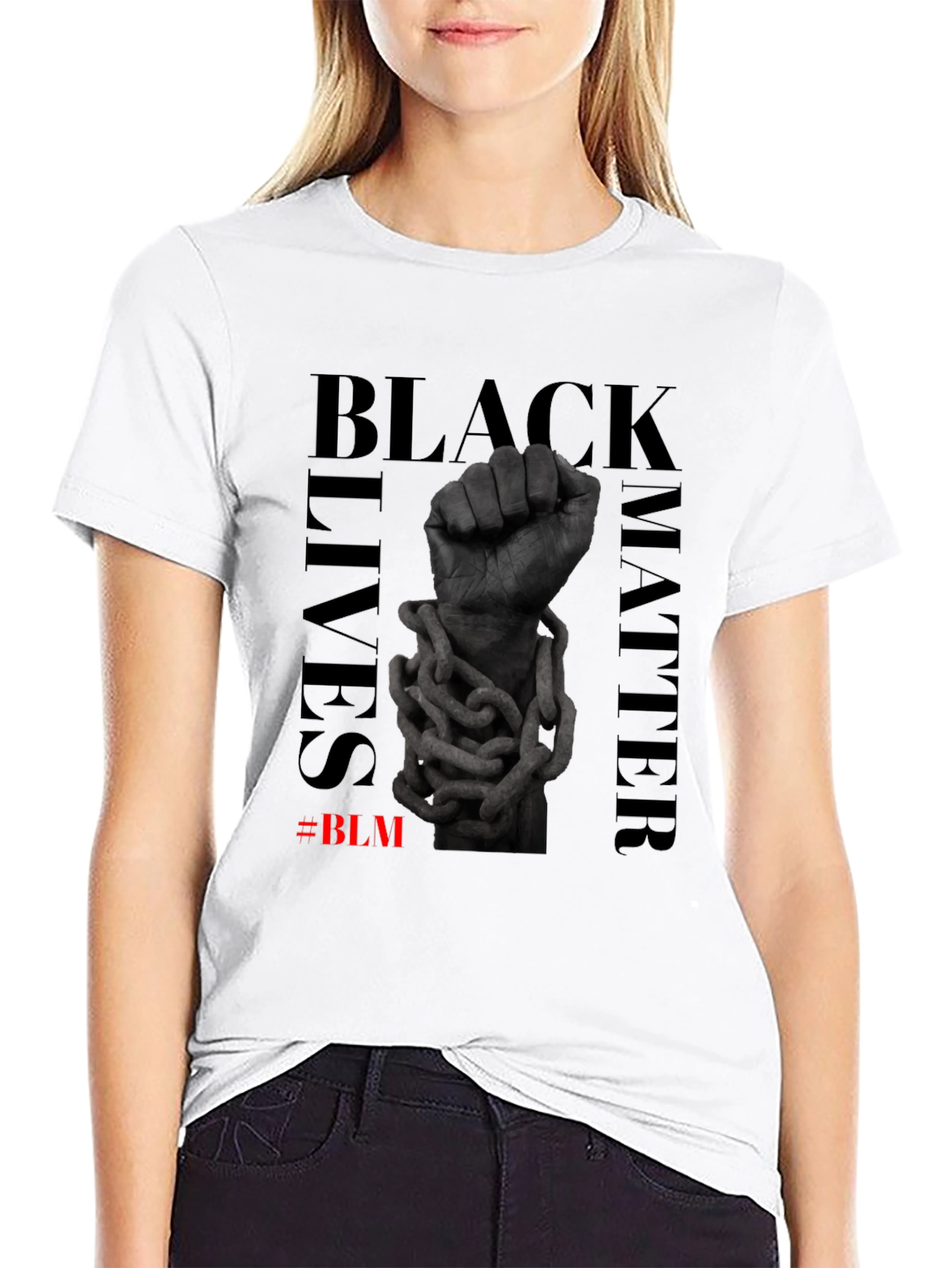 Black Lives Matter Fist T-Shirt