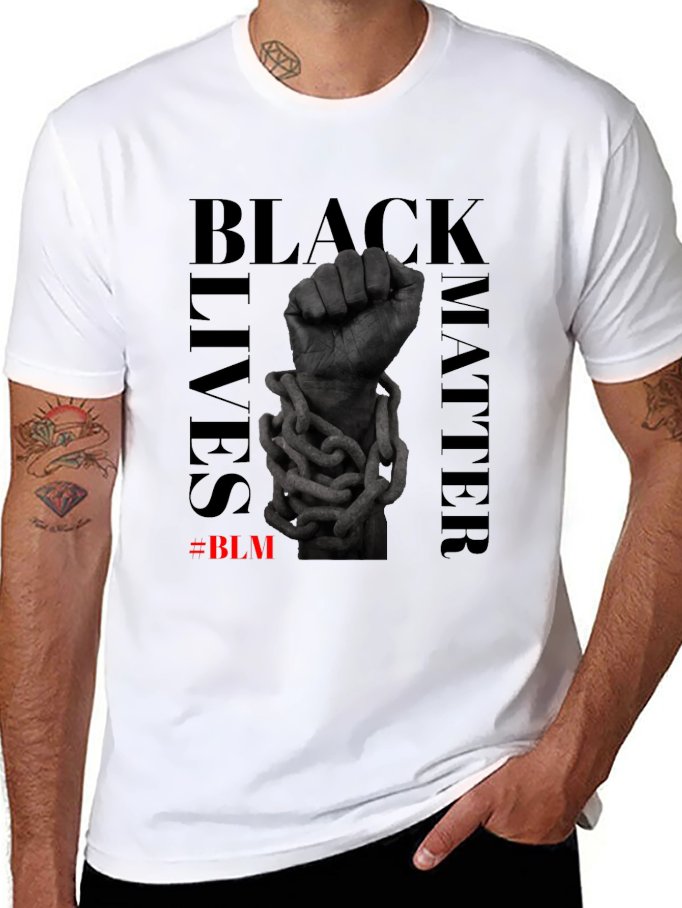 Black Lives Matter Fist T-Shirt