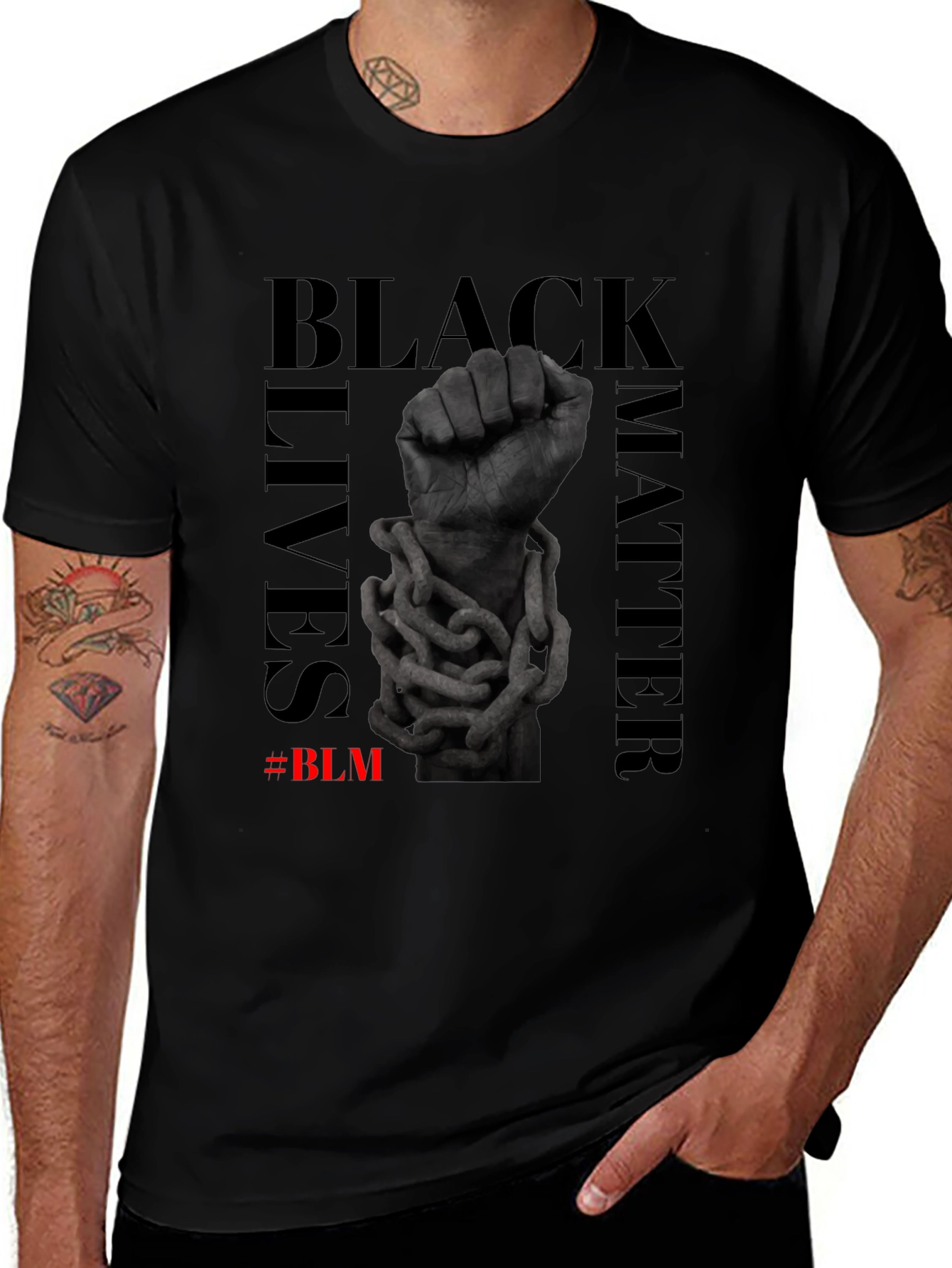 Black Lives Matter Fist T-Shirt