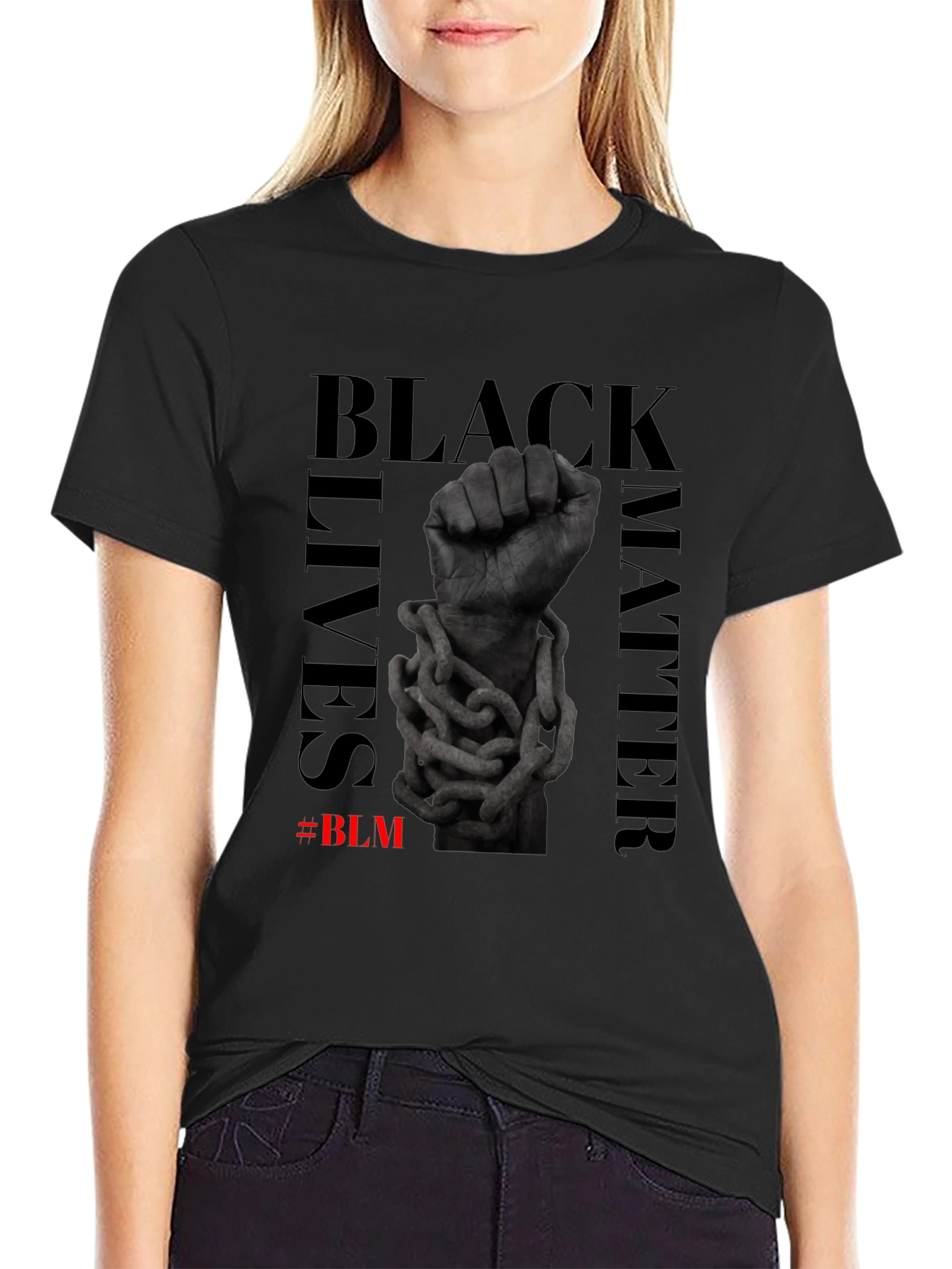 Black Lives Matter Fist T-Shirt