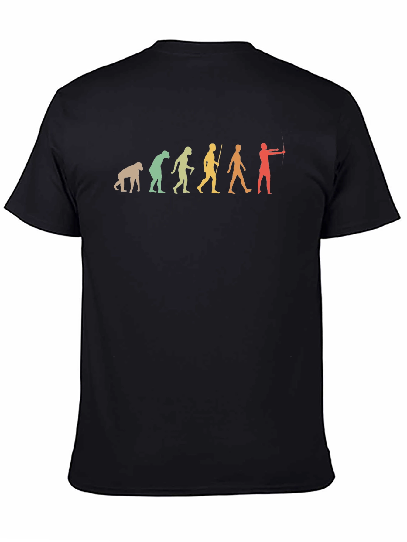Evolution of Archery T-Shirt - Fun & Unique Design