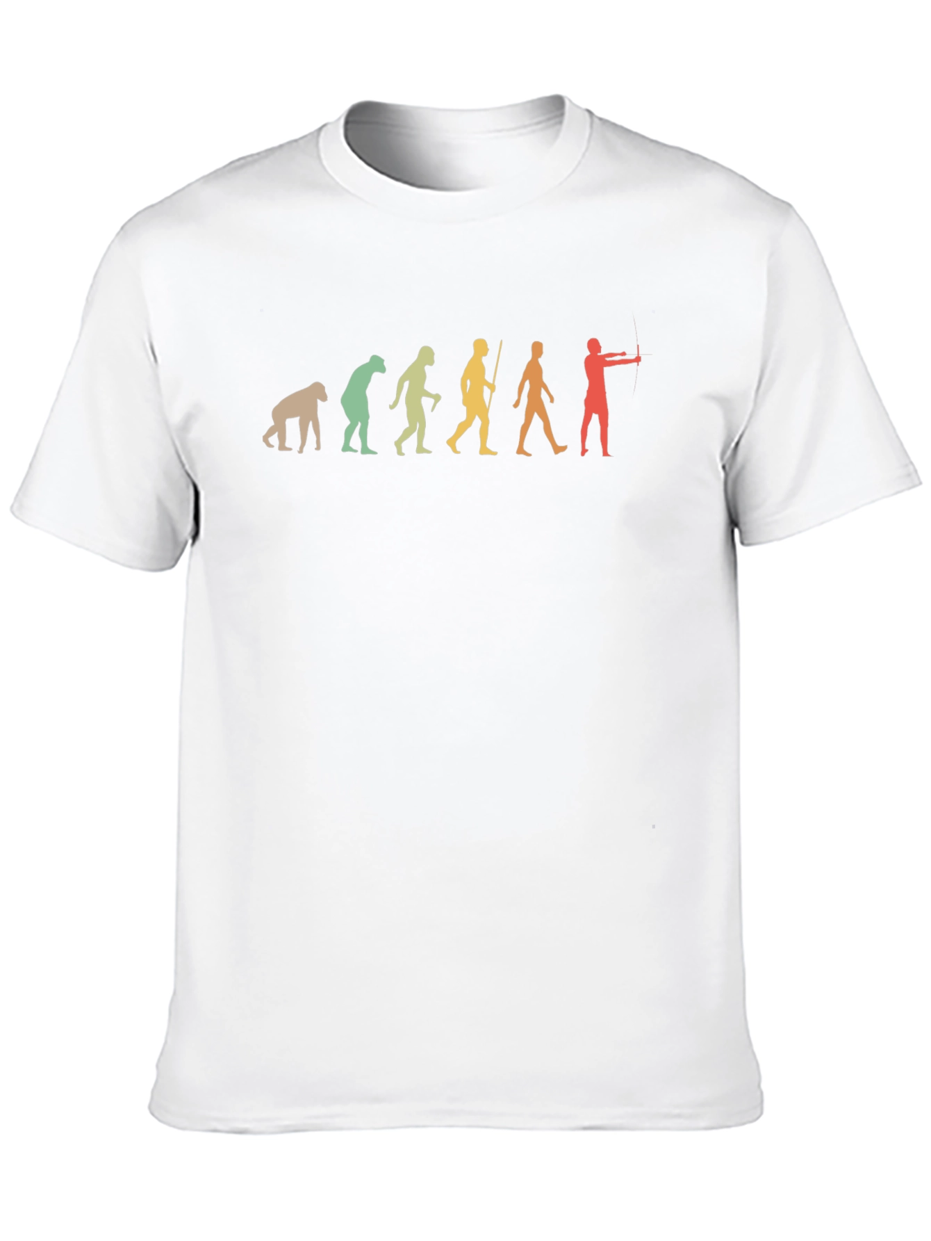 Evolution of Archery T-Shirt - Fun & Unique Design