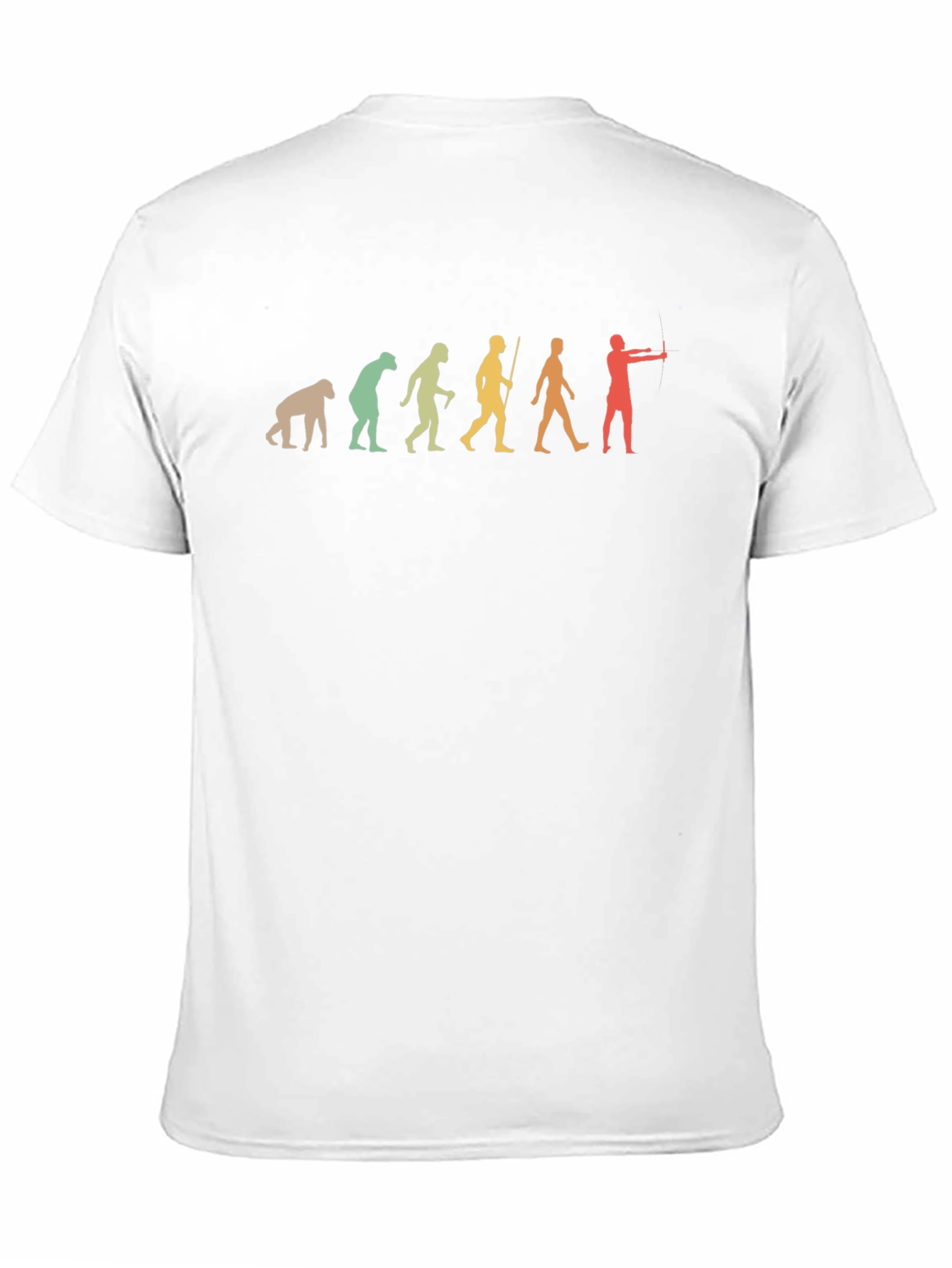 Evolution of Archery T-Shirt - Fun & Unique Design