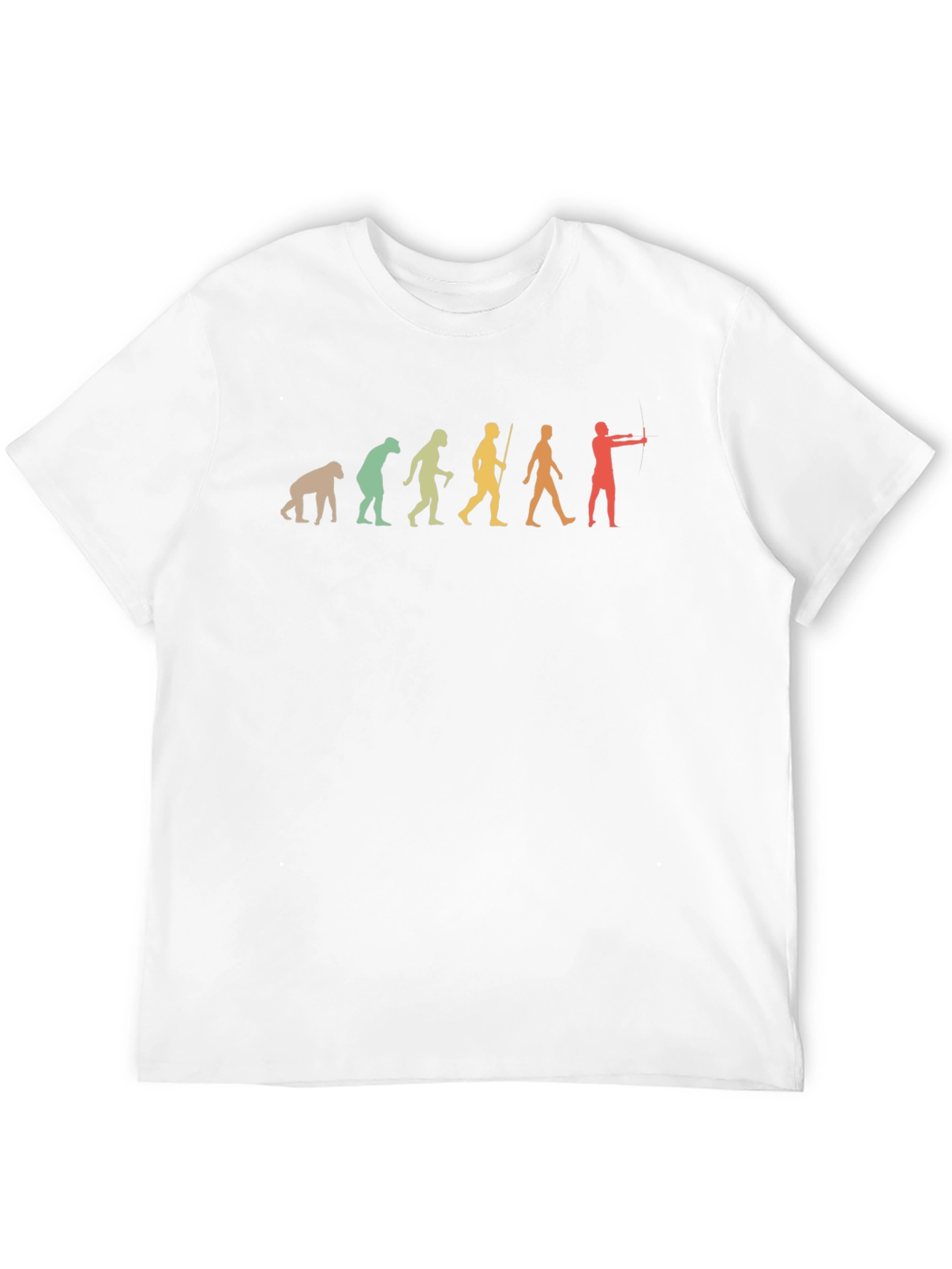 Evolution of Archery T-Shirt - Fun & Unique Design