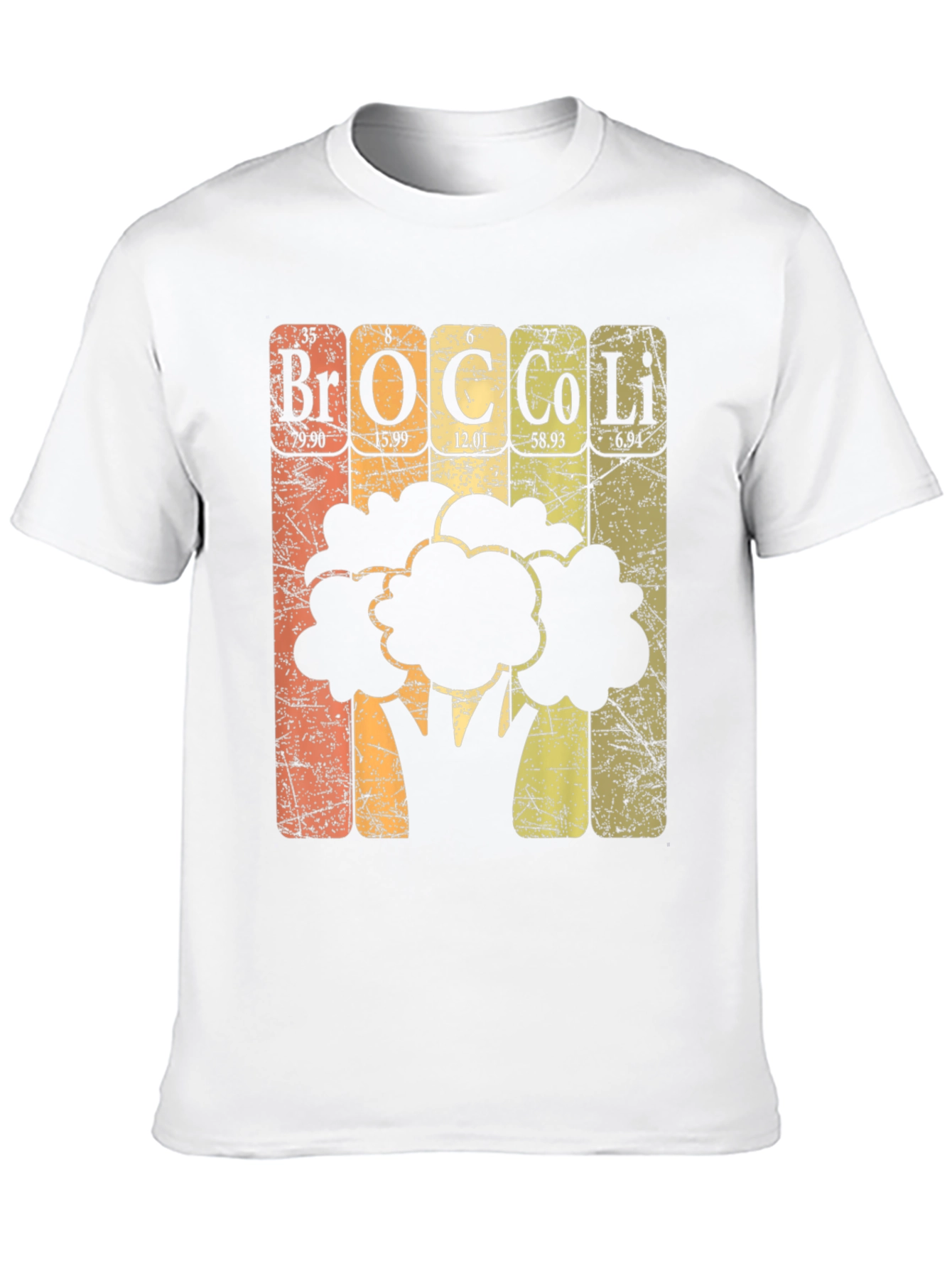 Periodic Table Broccoli T-Shirt