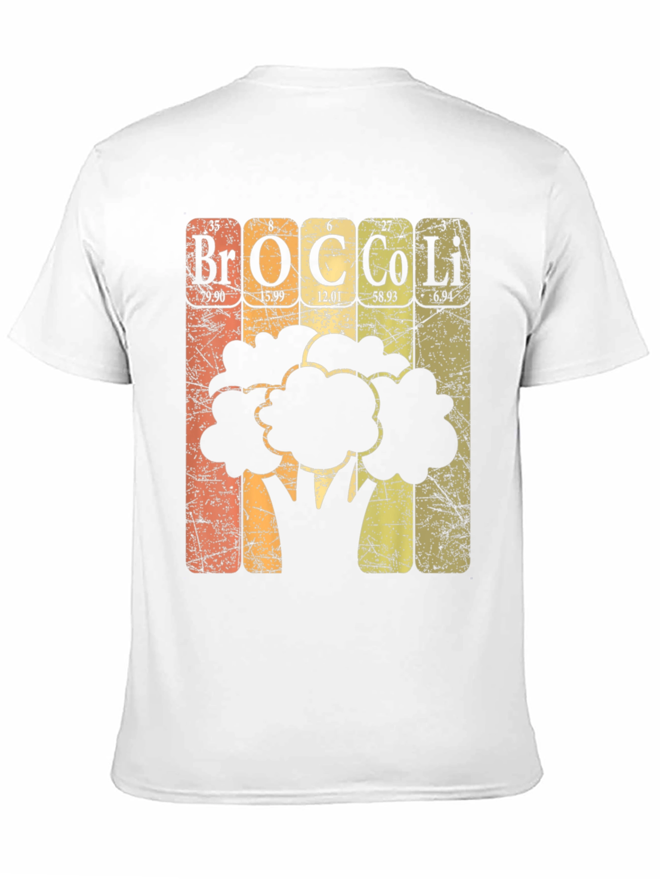 Periodic Table Broccoli T-Shirt