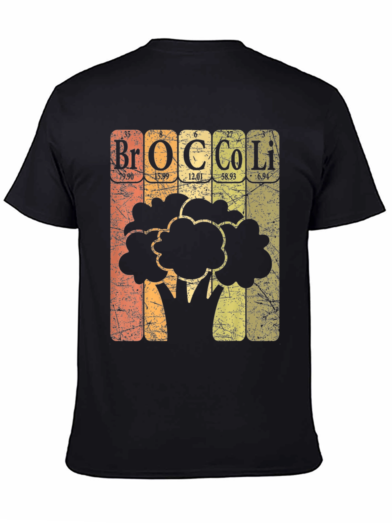 Periodic Table Broccoli T-Shirt