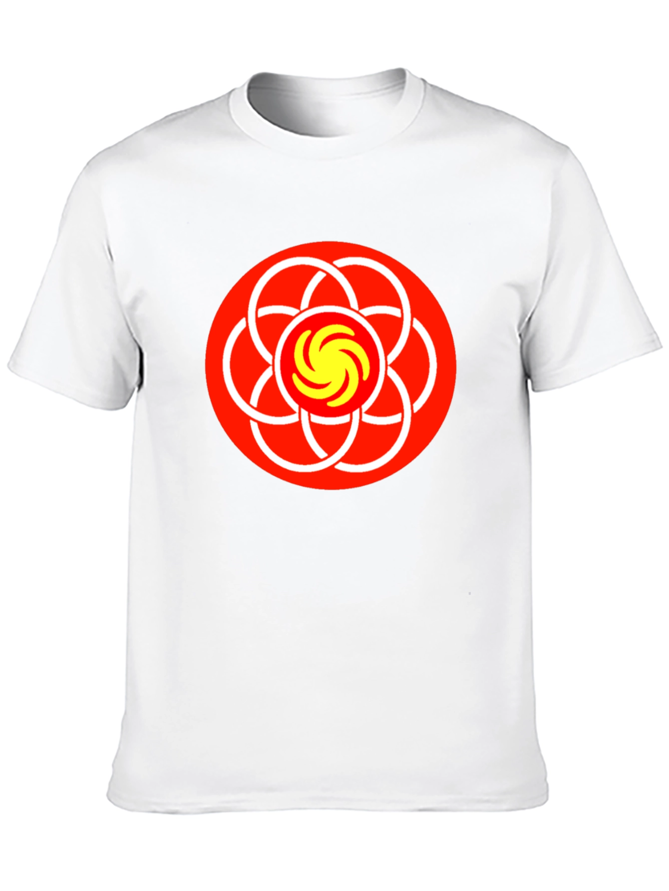 Abstract Graphic Tee - Geometric Design