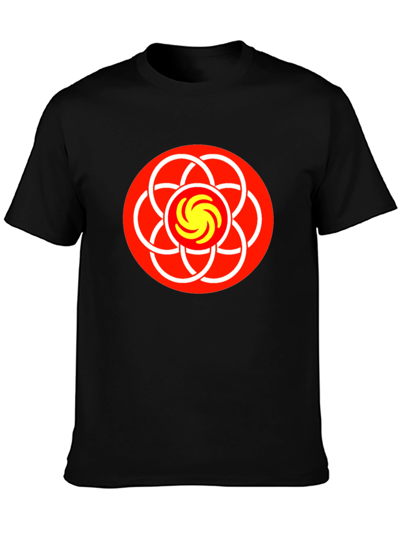 Abstract Graphic Tee - Geometric Design
