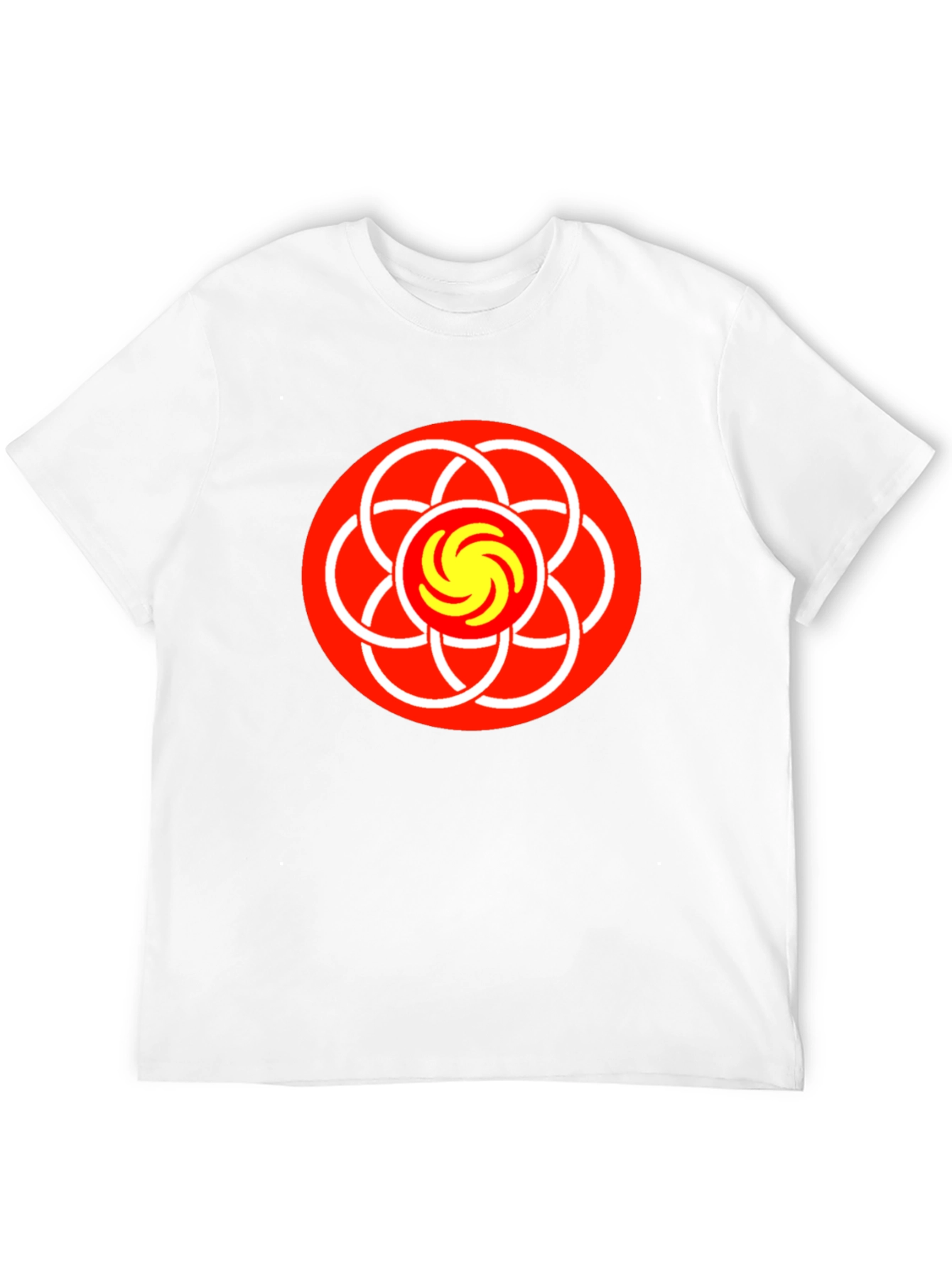 Abstract Graphic Tee - Geometric Design