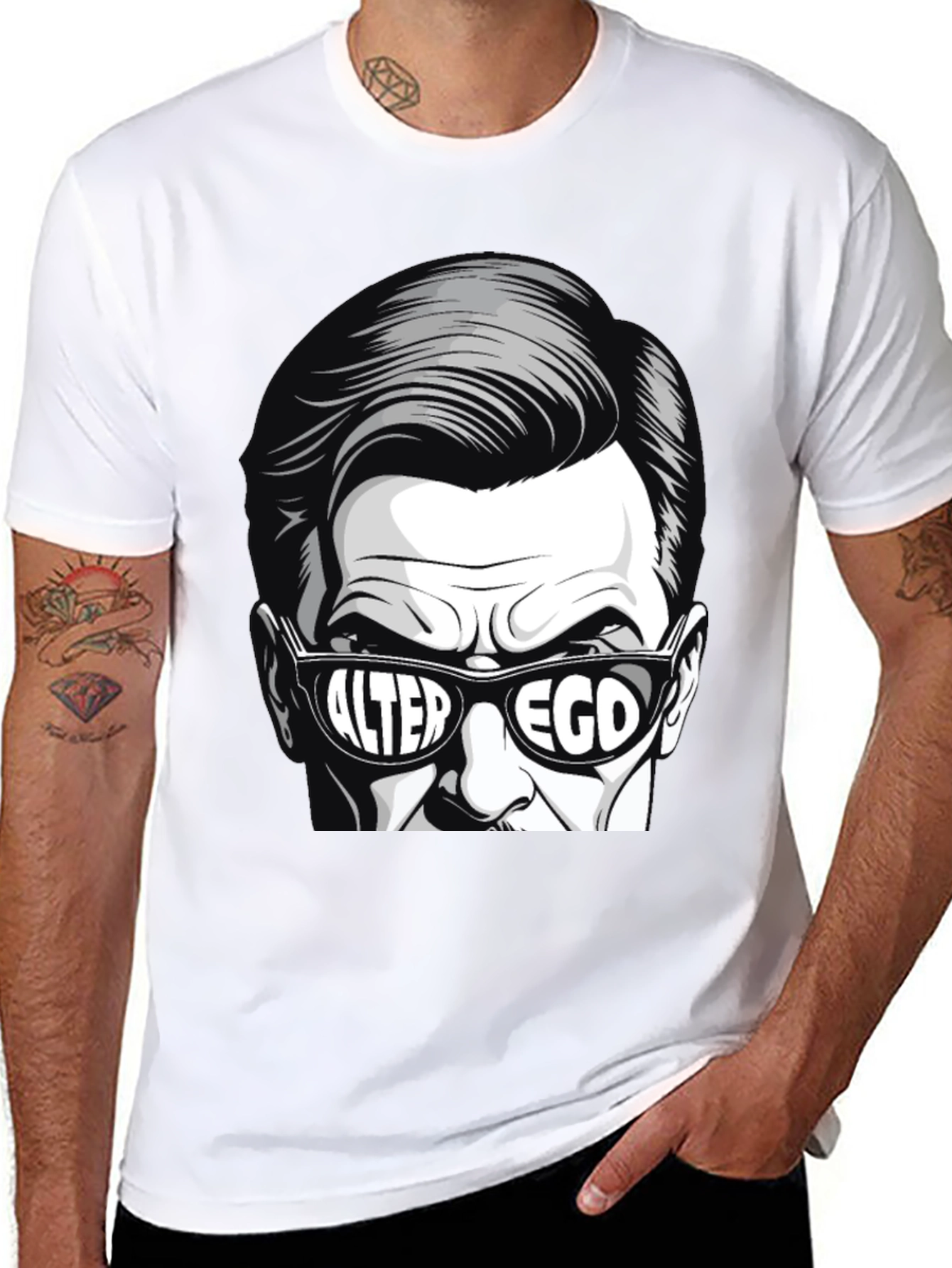 Alter Ego Graphic T-Shirt - Bold Statement Tee
