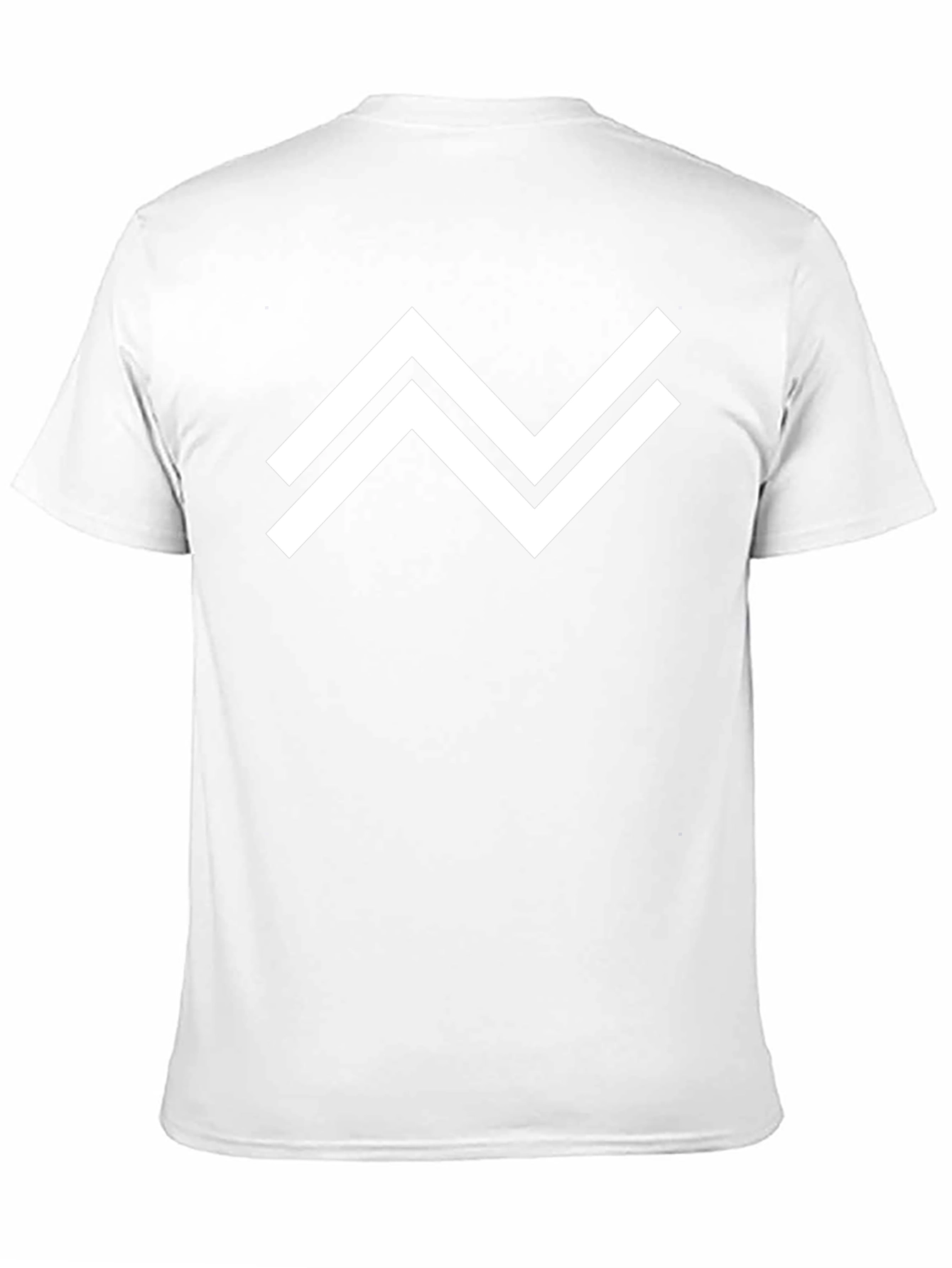 Modern Geometric Graphic Tee - Black Casual Shirt