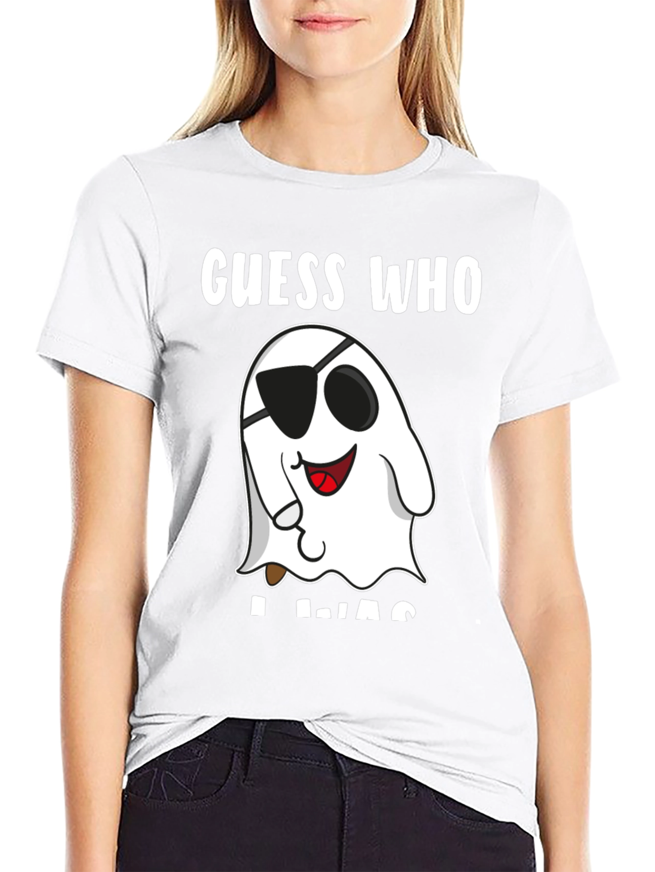 Guess Who I Was? Pirate Ghost Graphic Tee