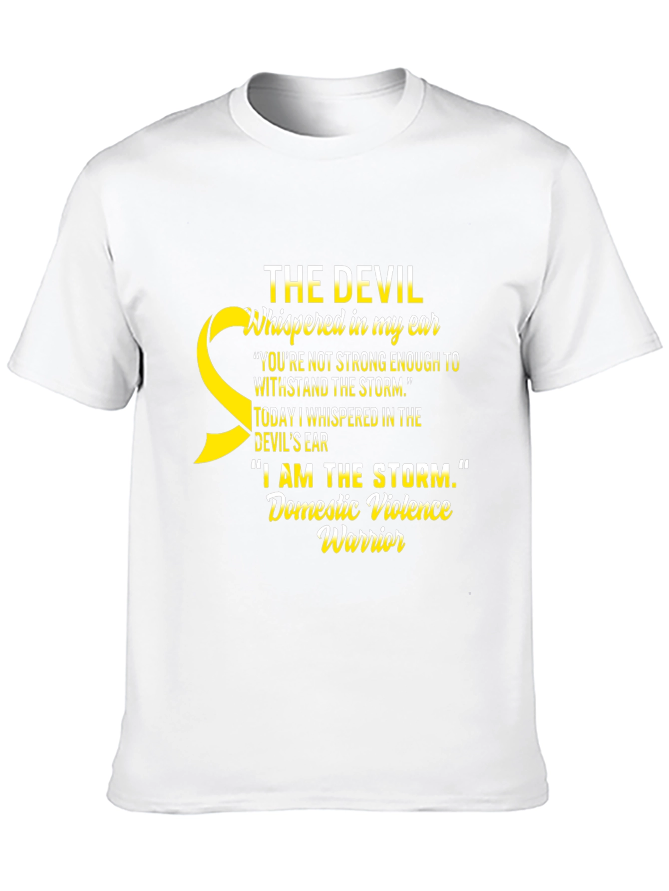 Domestic Violence Warrior T-Shirt