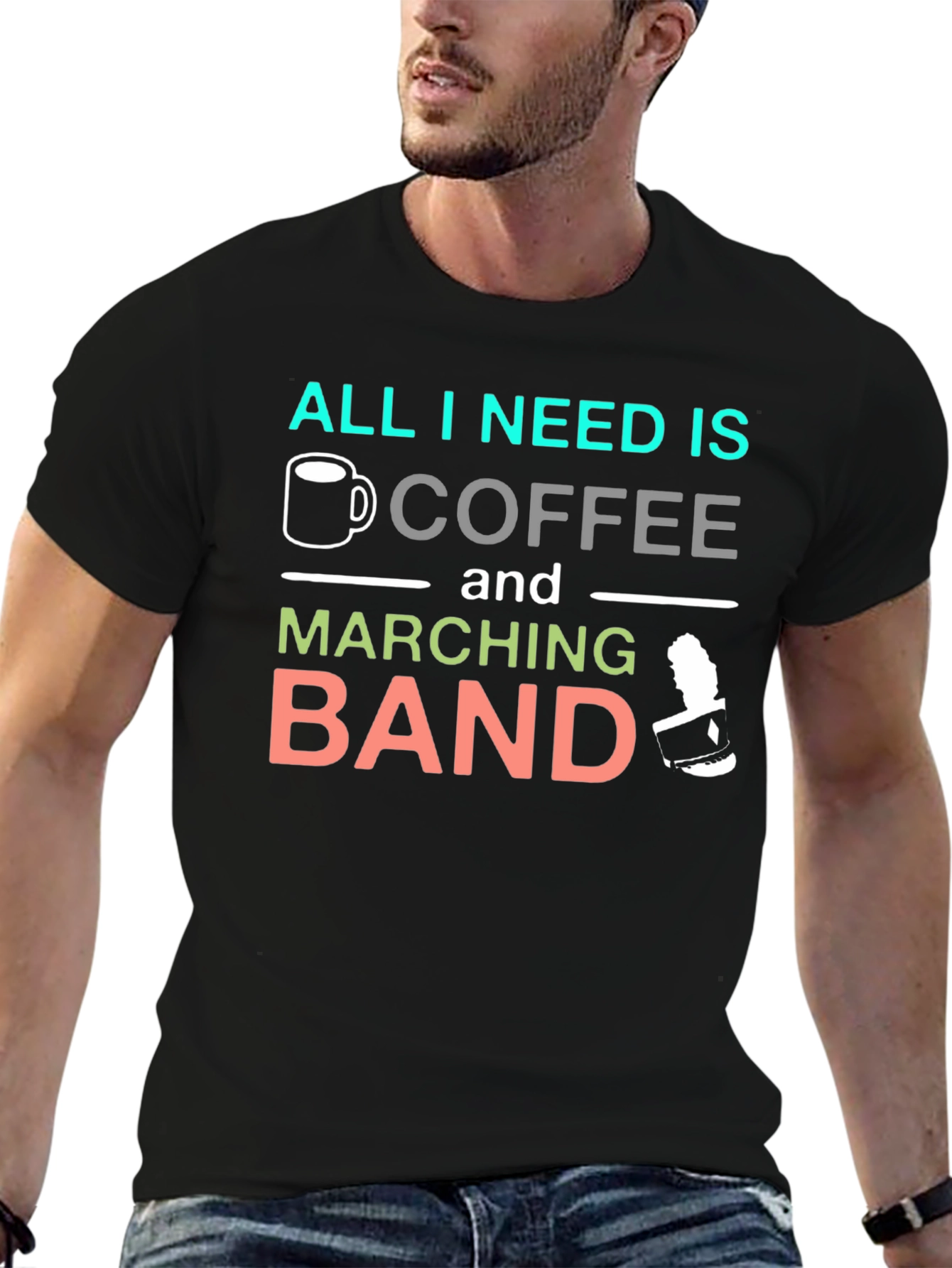 Coffee and Marching Band T-Shirt