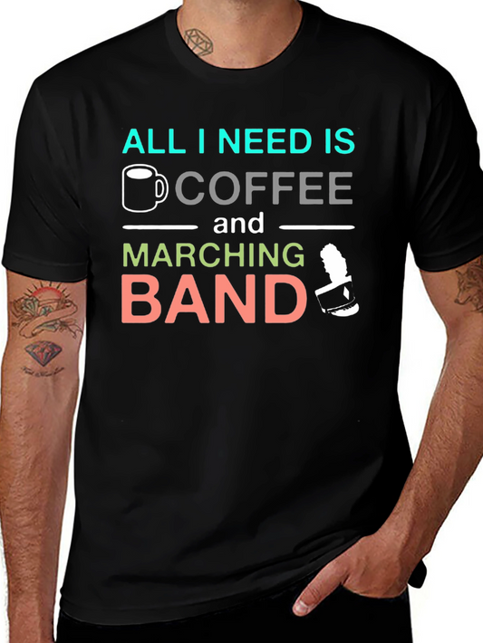 Coffee and Marching Band T-Shirt
