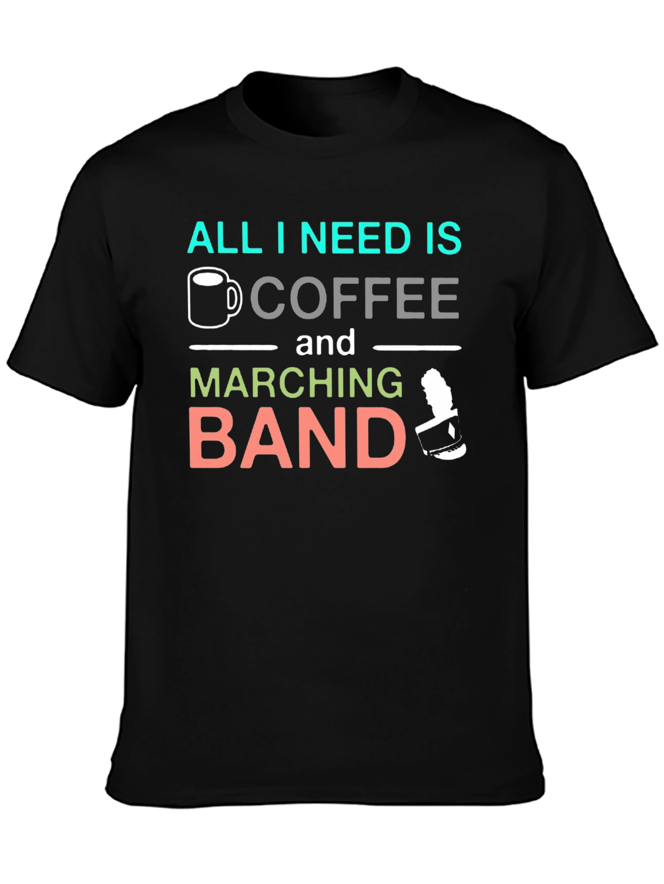 Coffee and Marching Band T-Shirt