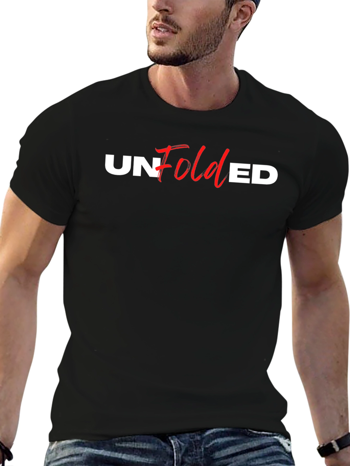 Unfolded Graphic Tee - Stylish Casual Wear