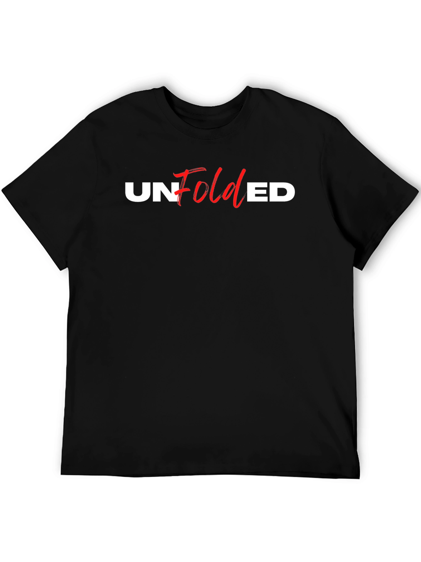 Unfolded Graphic Tee - Stylish Casual Wear